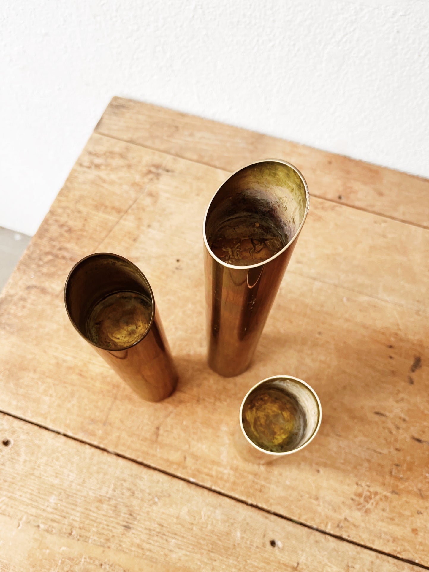 Vintage Modernist Candlestick Set