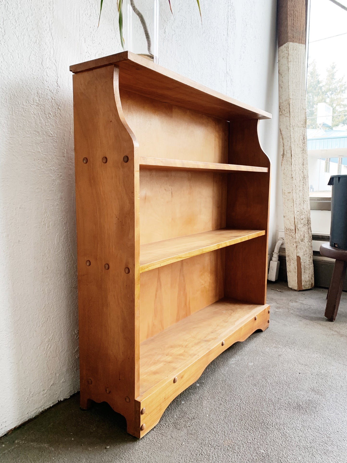 Vintage Maple Rancho Monterey Style Shelf