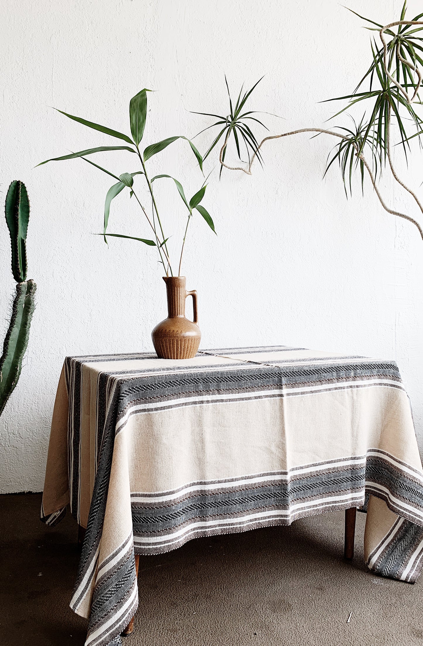 Vintage Woven Tablecloth