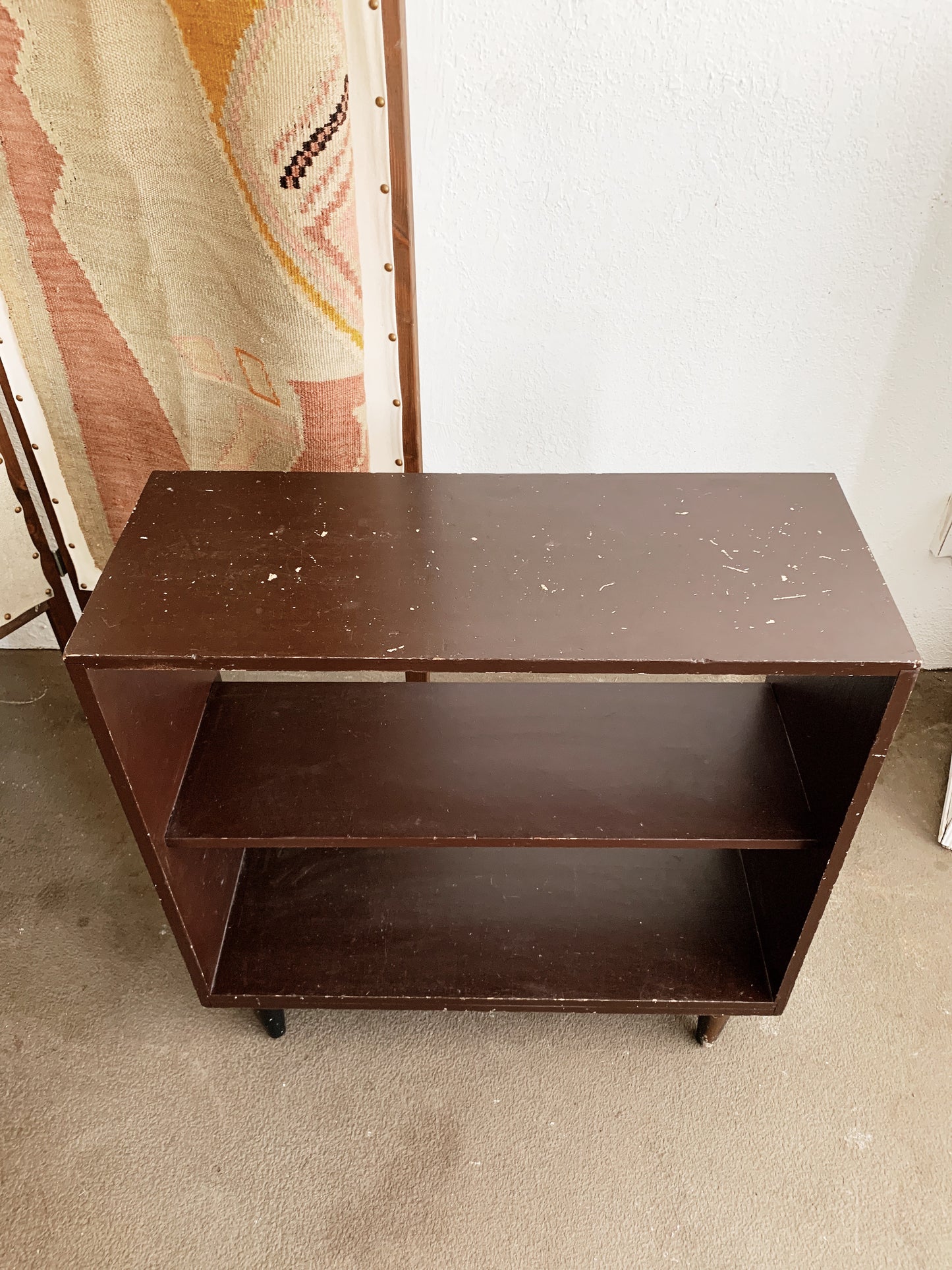 Mid Century Wood Shelf