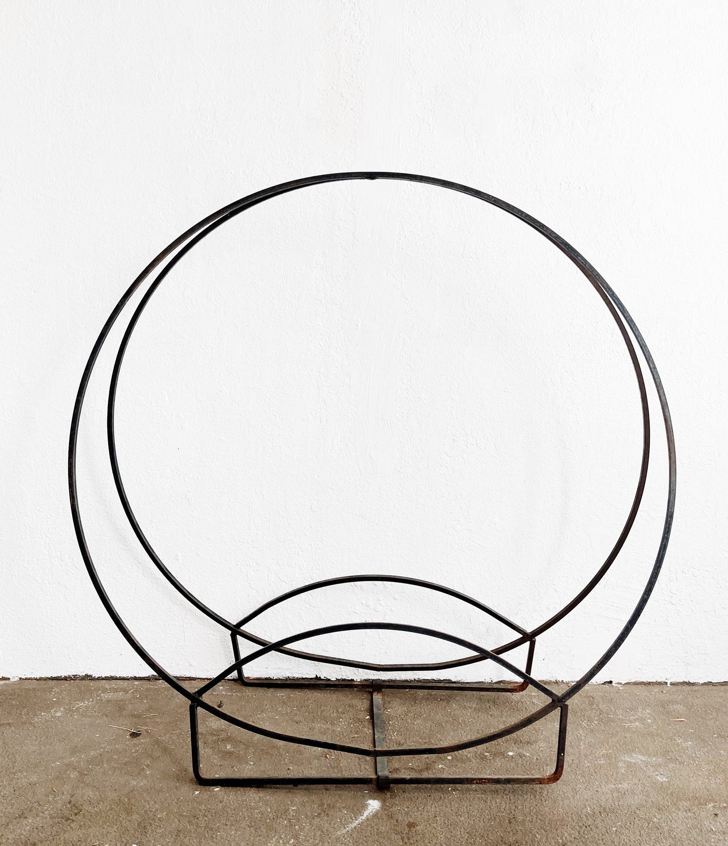 Large Mid Century Wood Rack