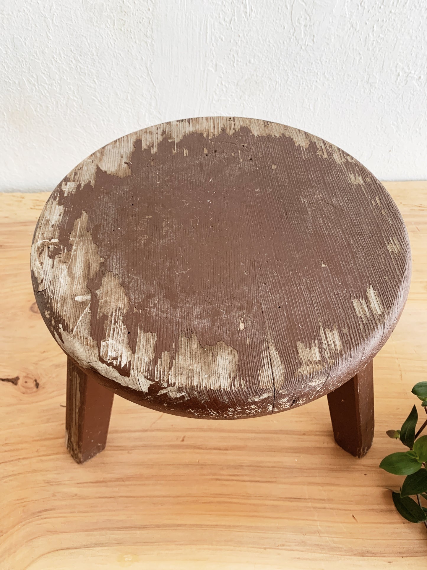 Vintage Wood Stool