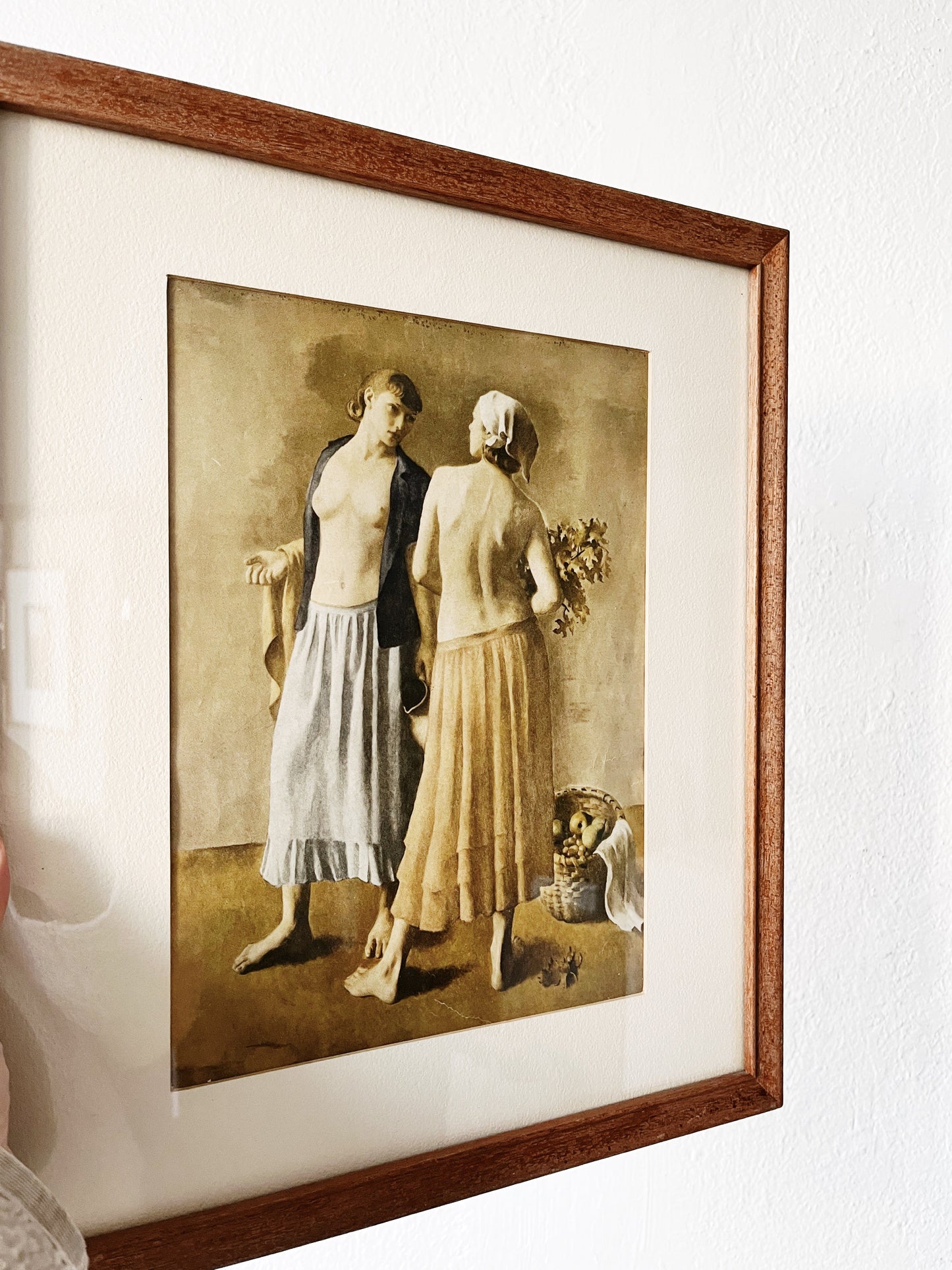 Antique Framed Lithograph