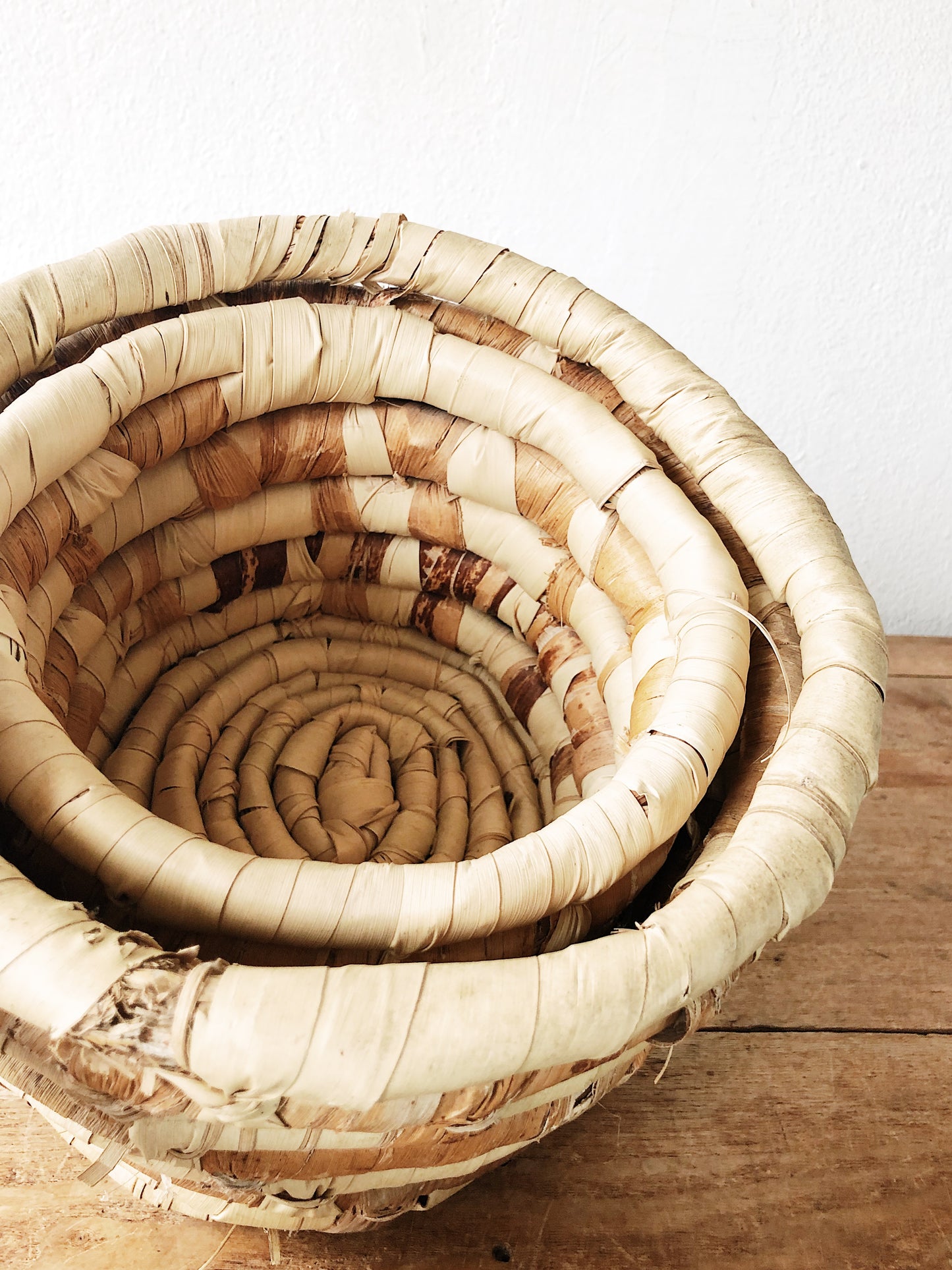 Vintage Textural Basket