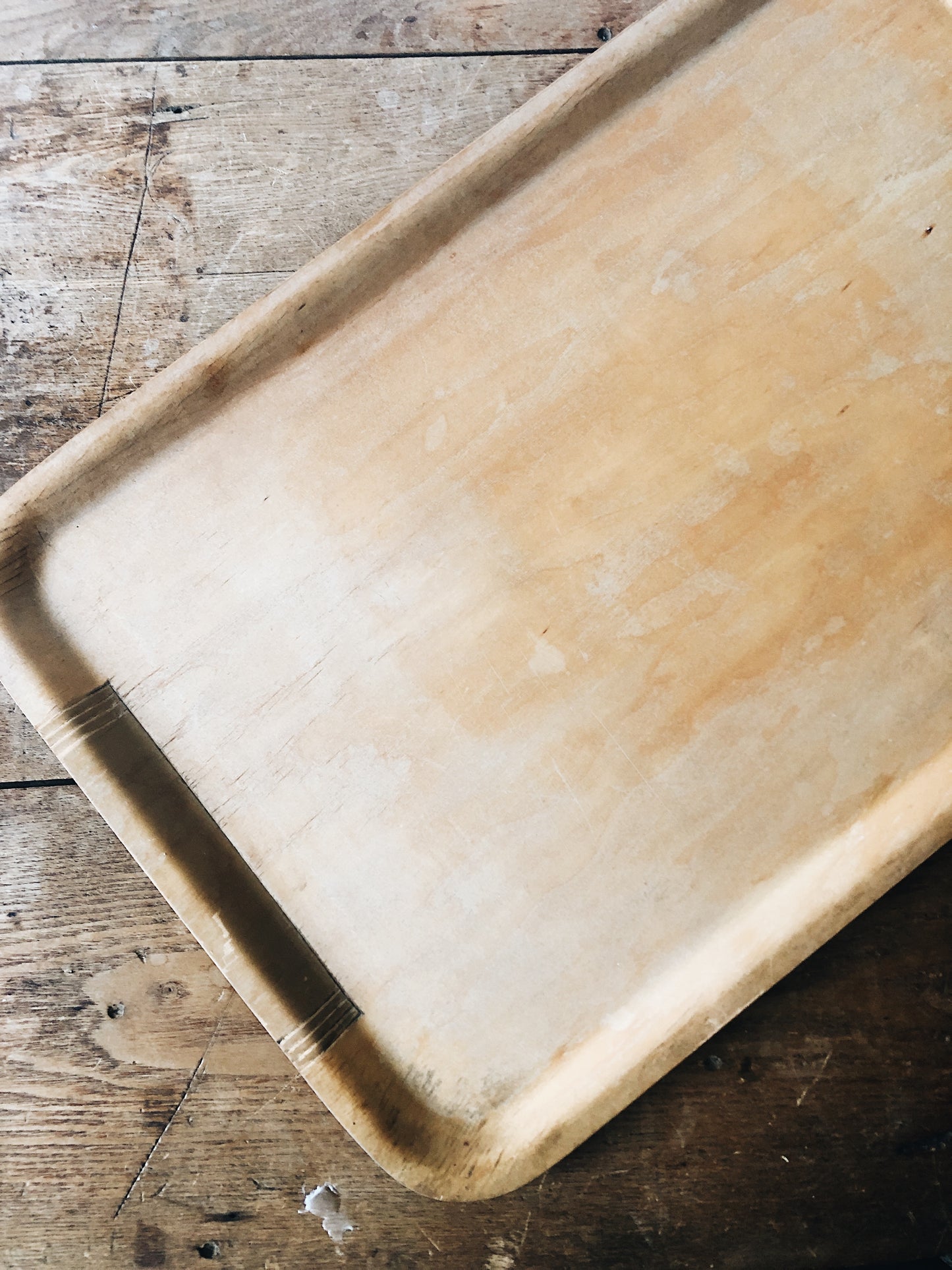 Vintage Deco Style Bentwood Tray