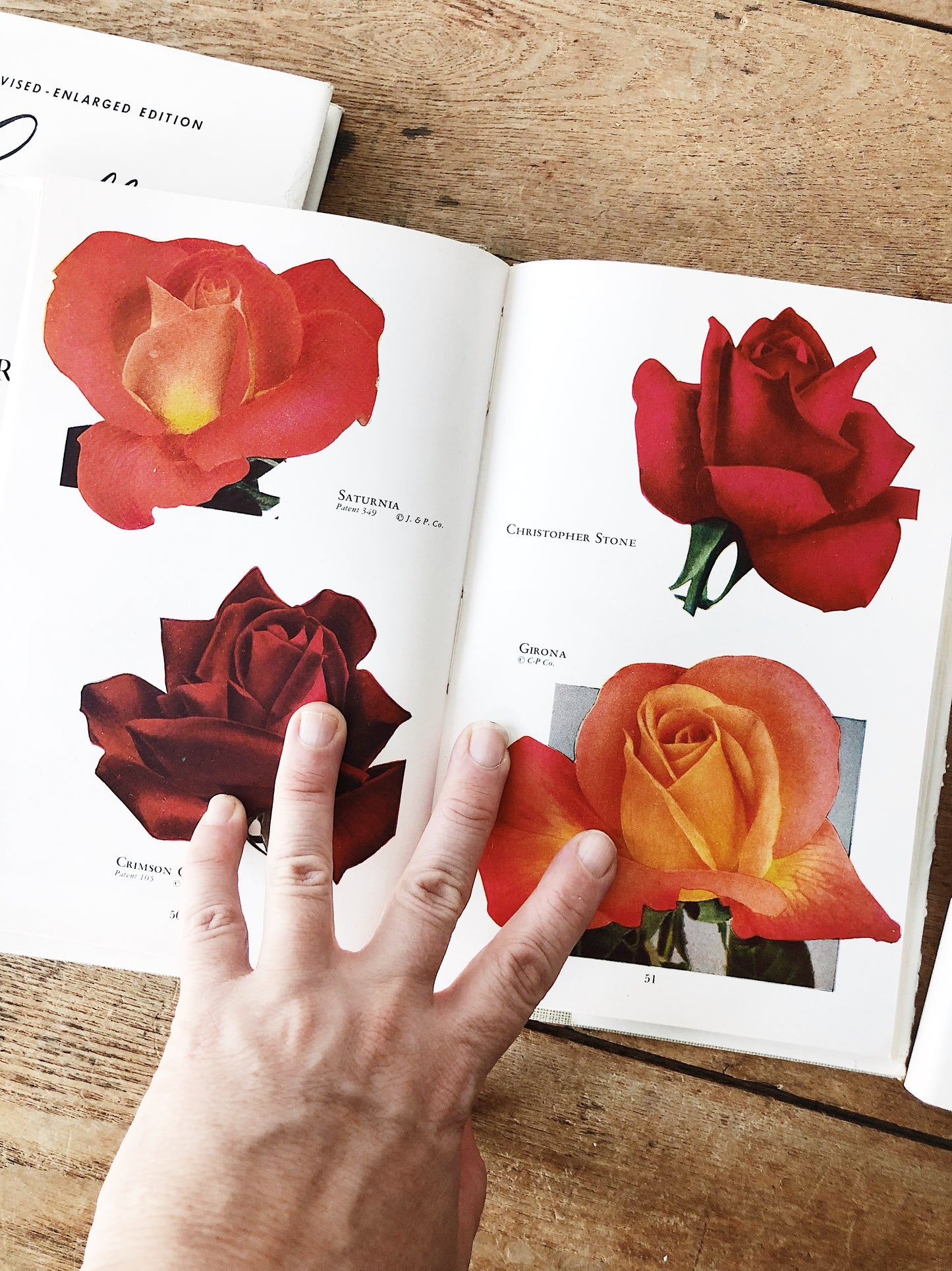 Vintage Hardcover Garden Book