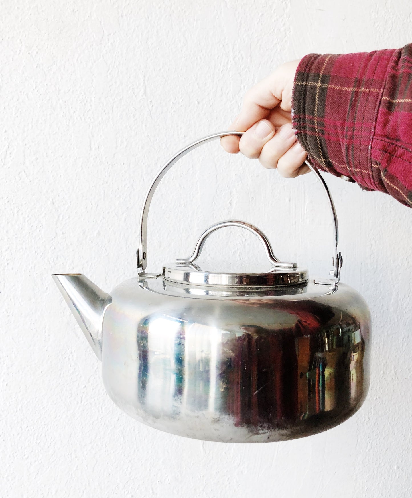 Vintage Stainless Kettle