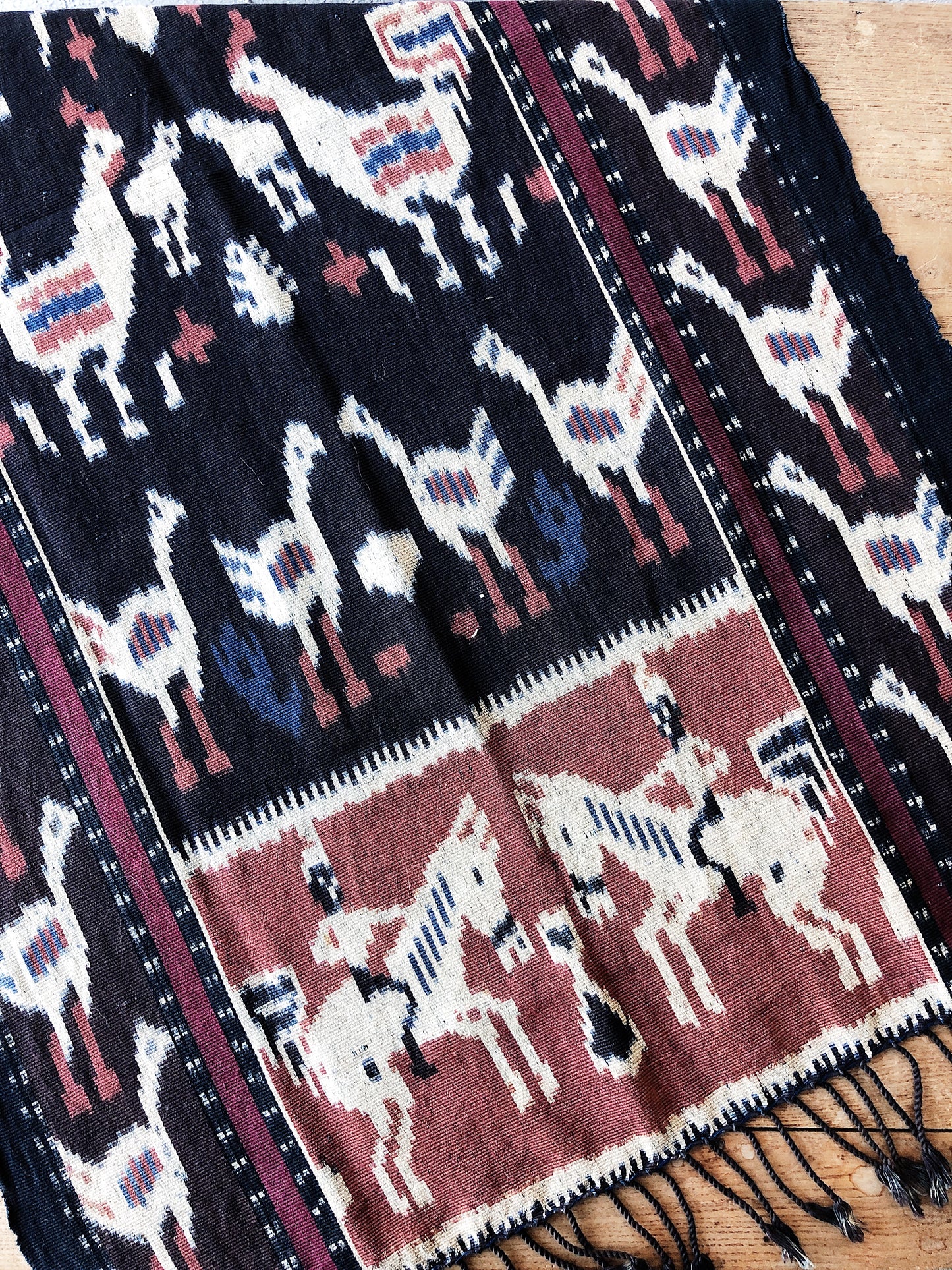 Vintage Ikat Cloth / Scarf