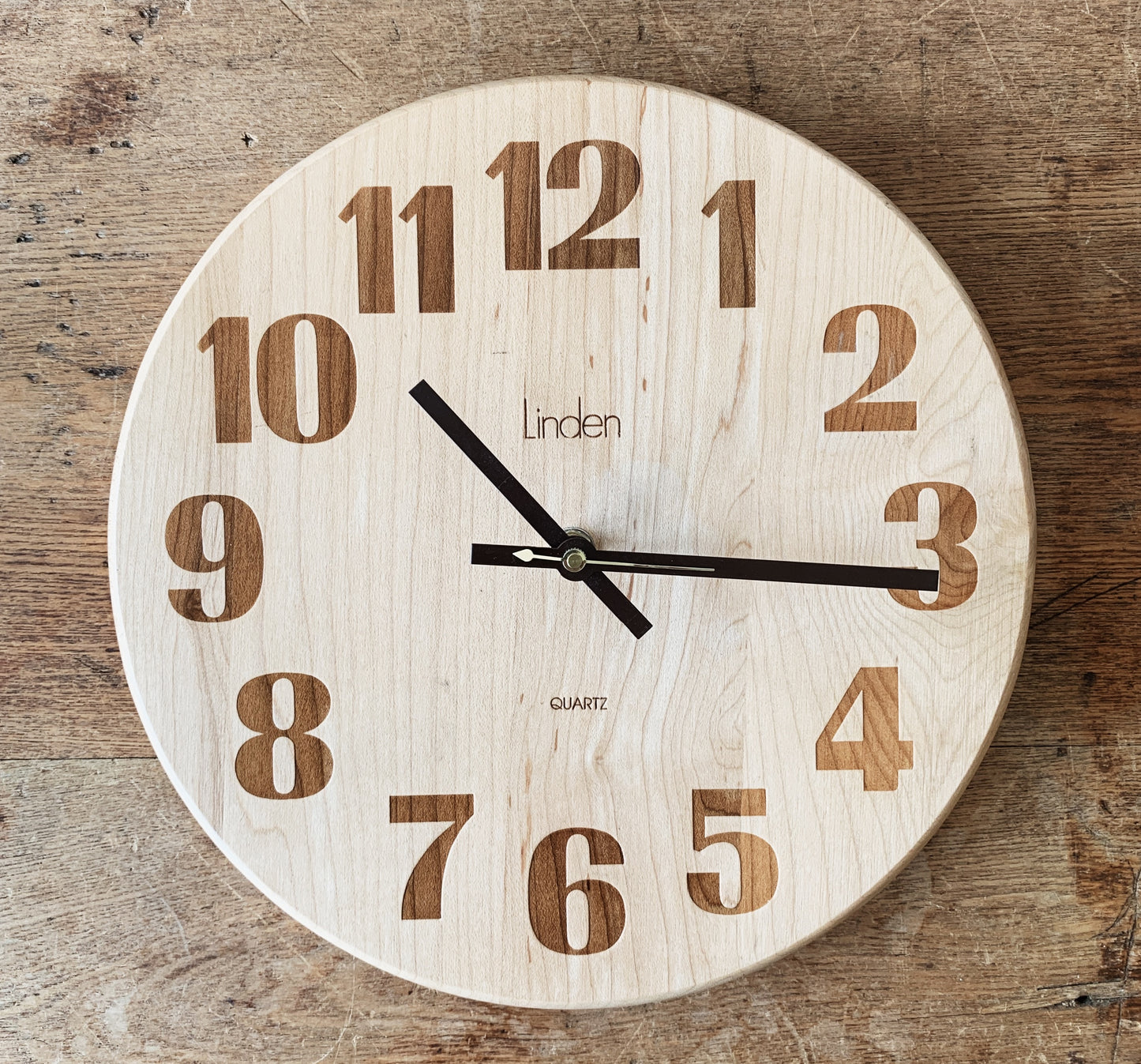 Vintage Linden Clock