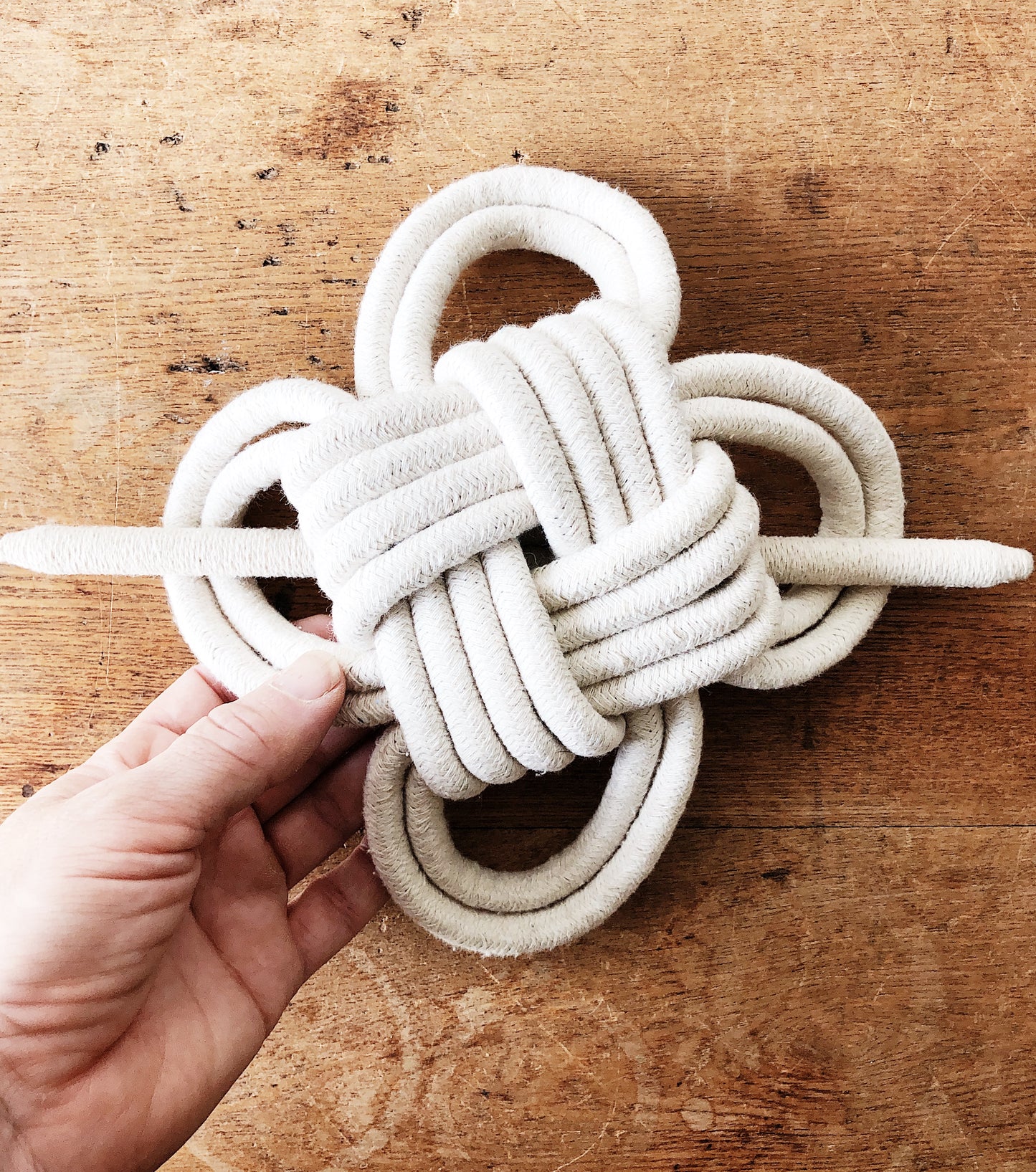 Cotton Macrame Tie Backs