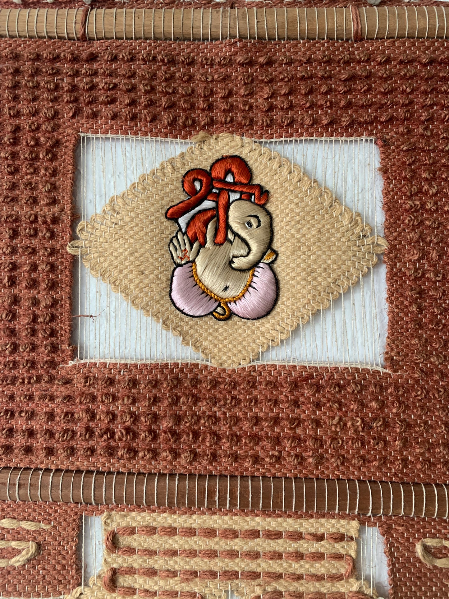 Vintage Ganesha Wall Hanging