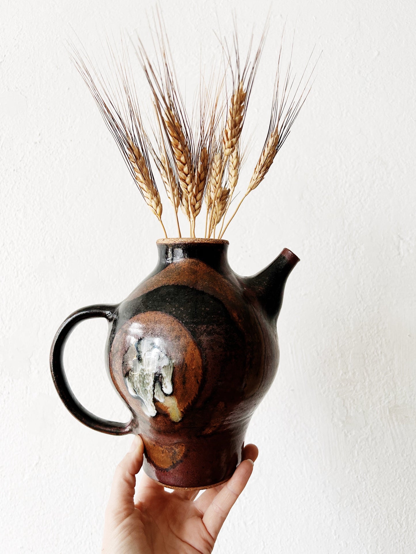 Vintage Stoneware Pitcher