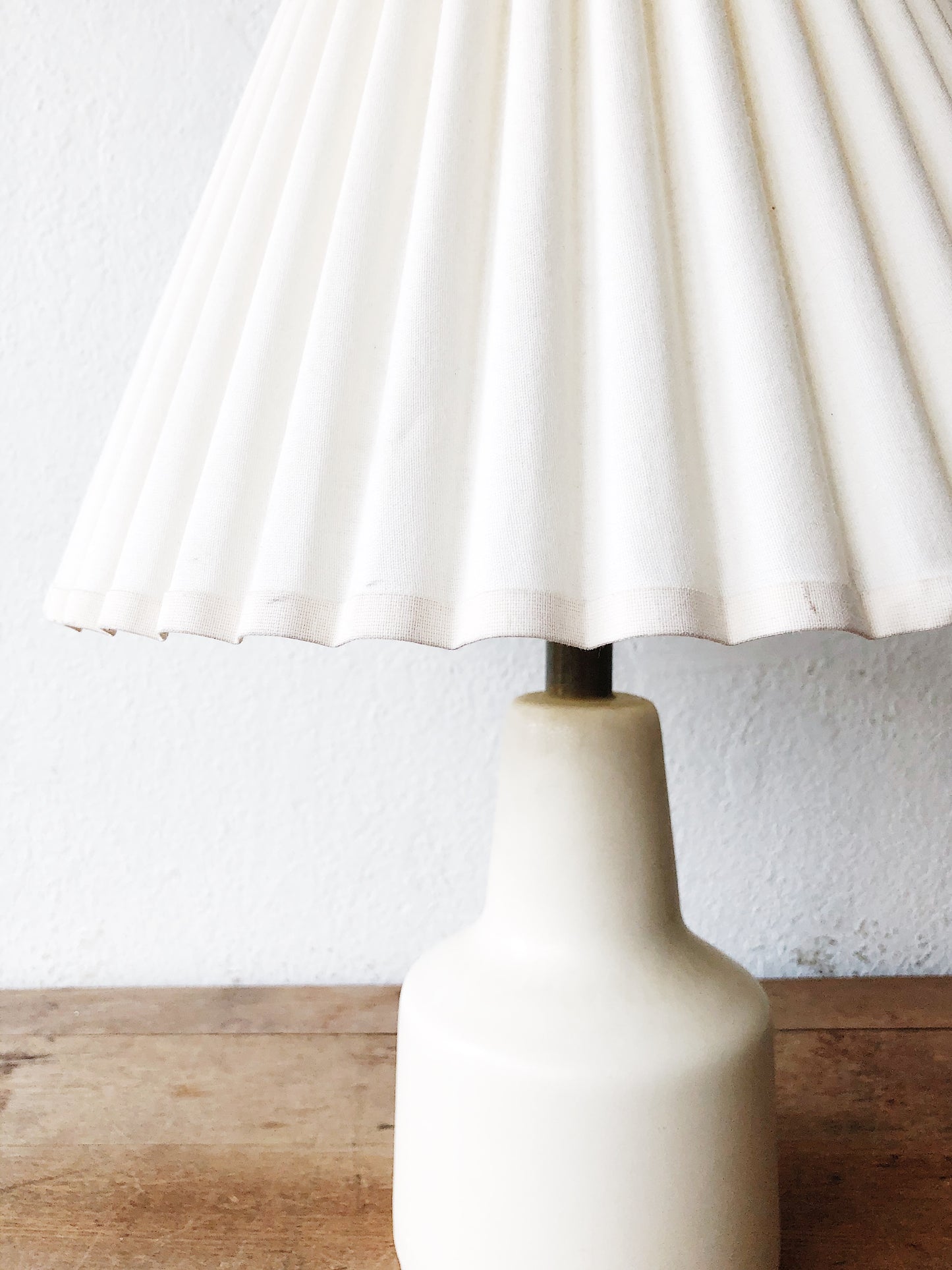 Vintage Ceramic Lamp and Shade