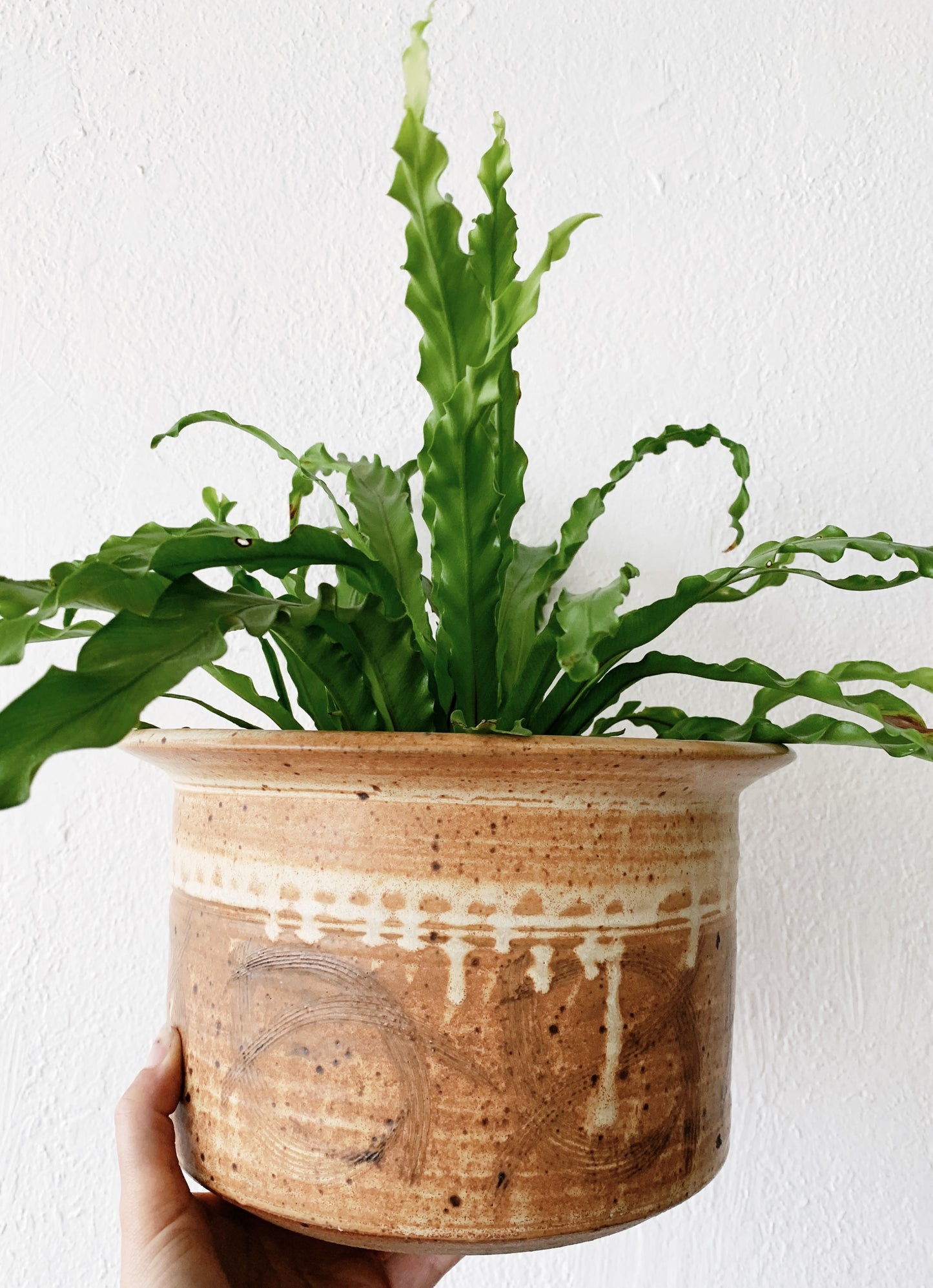 Large Vintage Pottery Bowl / Pot