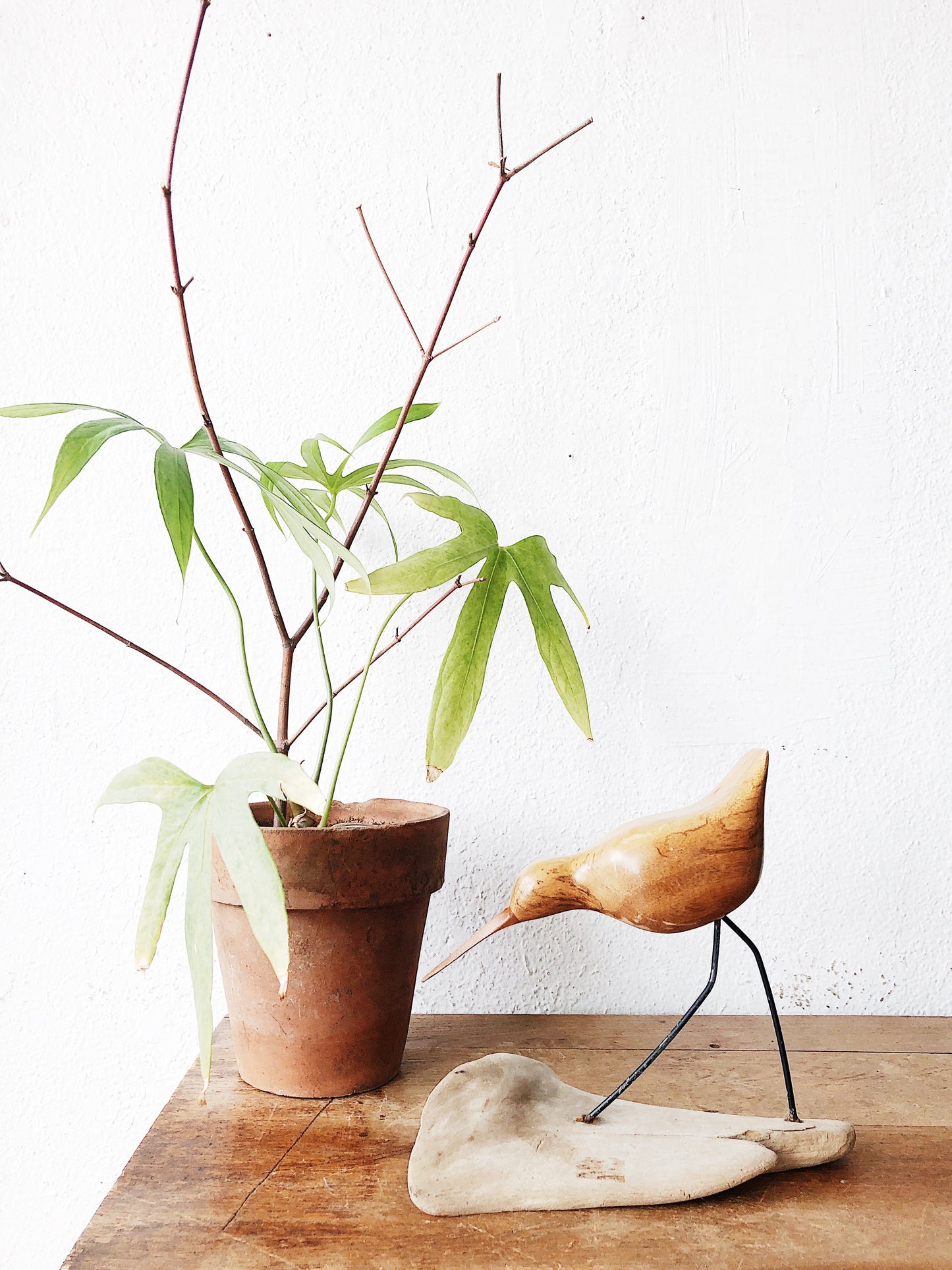 Carved Vintage Wood Sea Bird