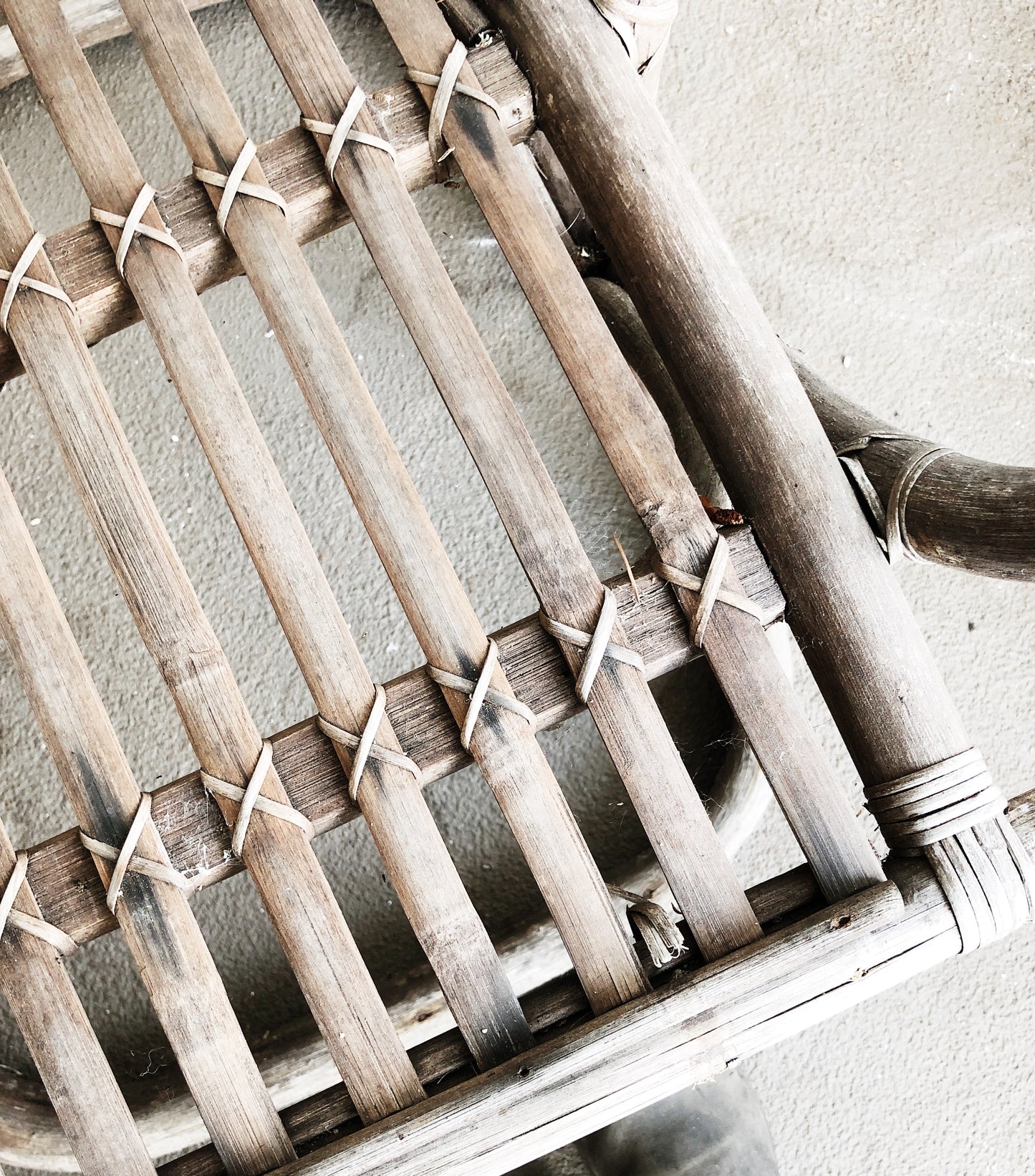 Vintage Albini Style Bamboo Chair