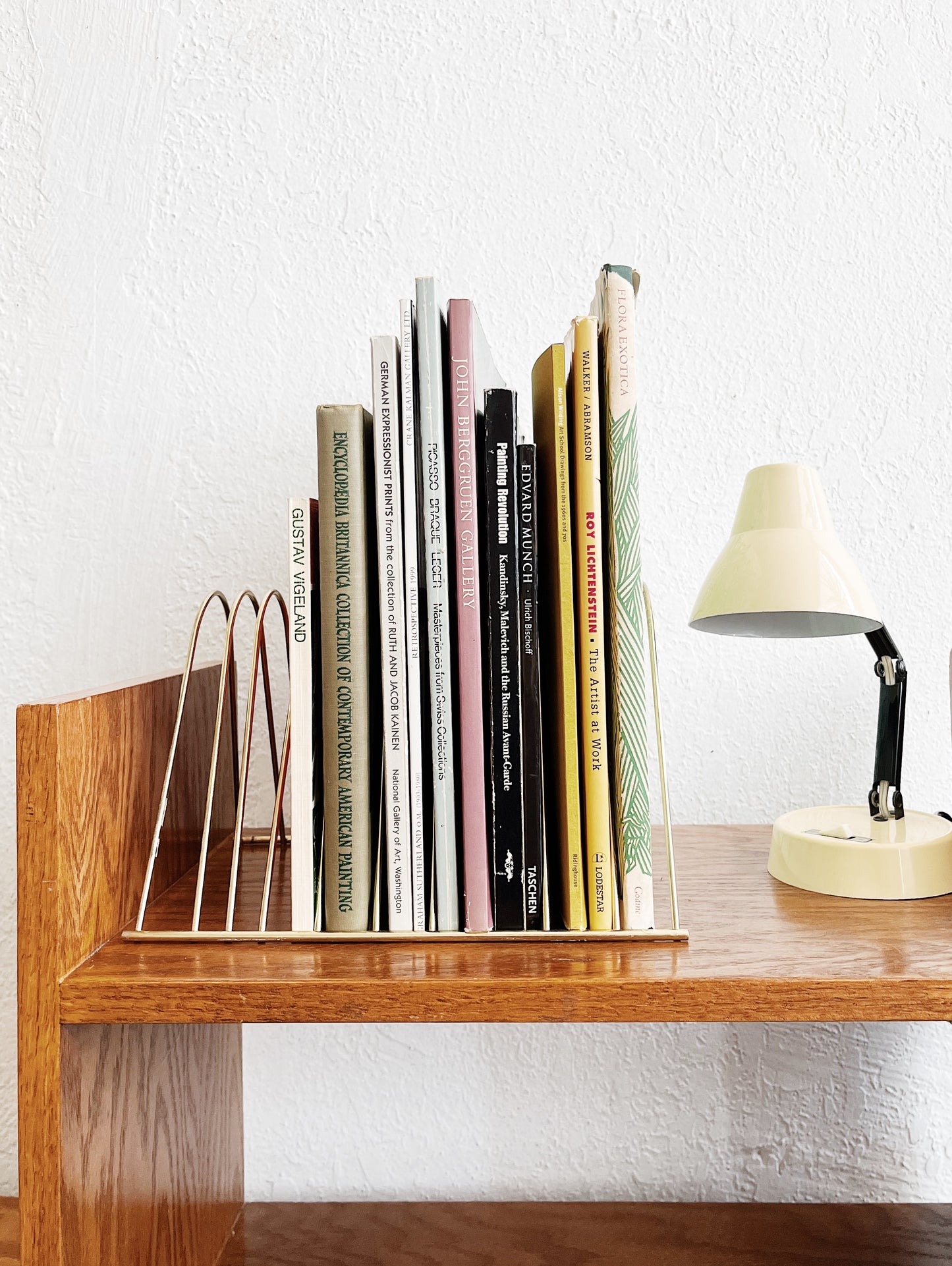 Mid Century Brass Rack