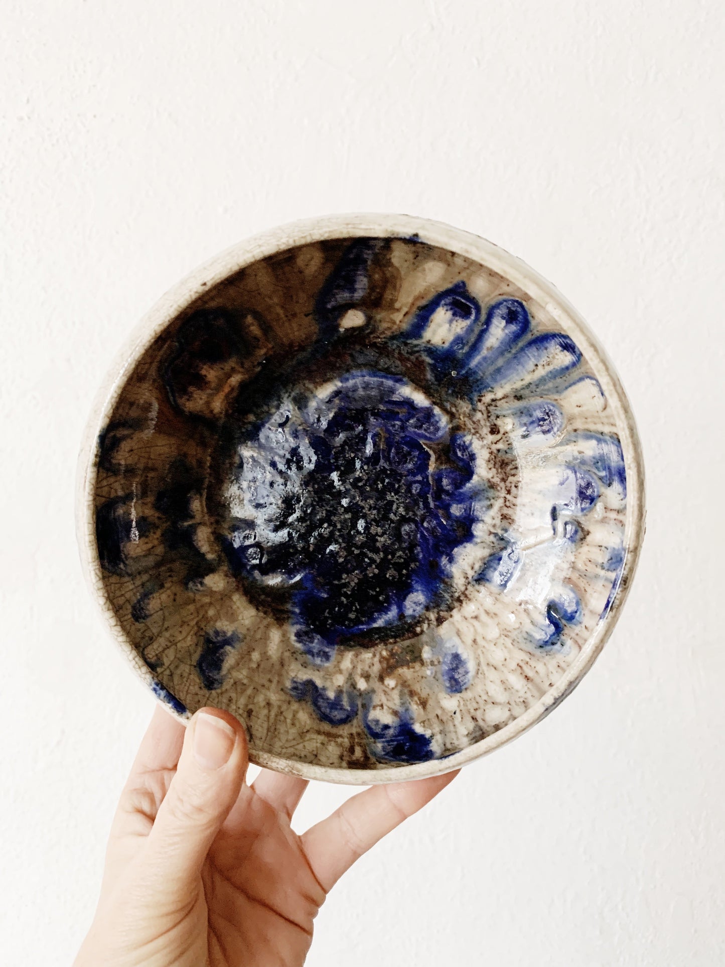 Shallow Vintage Planter for Bulbs or Succulents