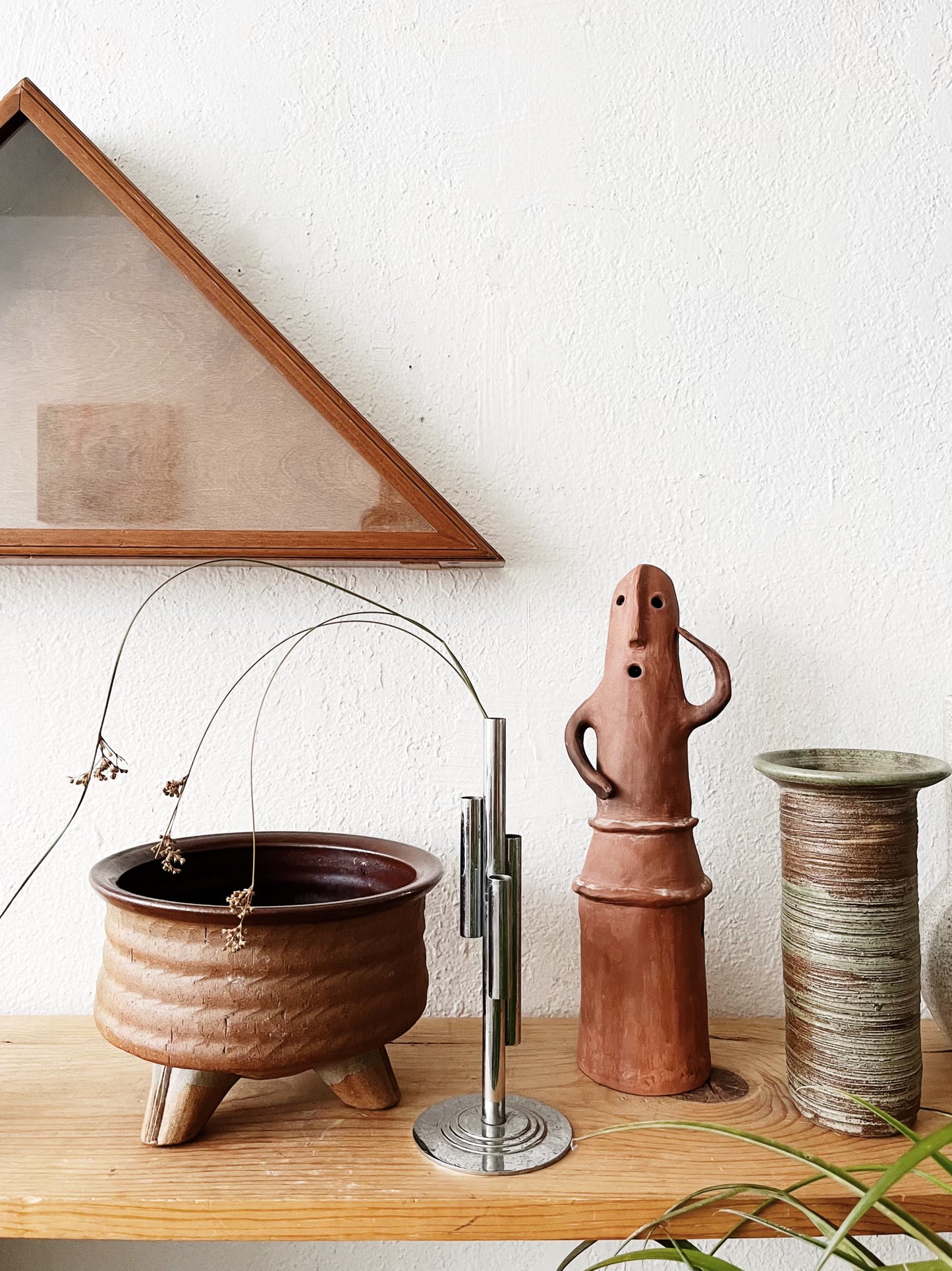 Whimsical Clay Figurine/Luminary