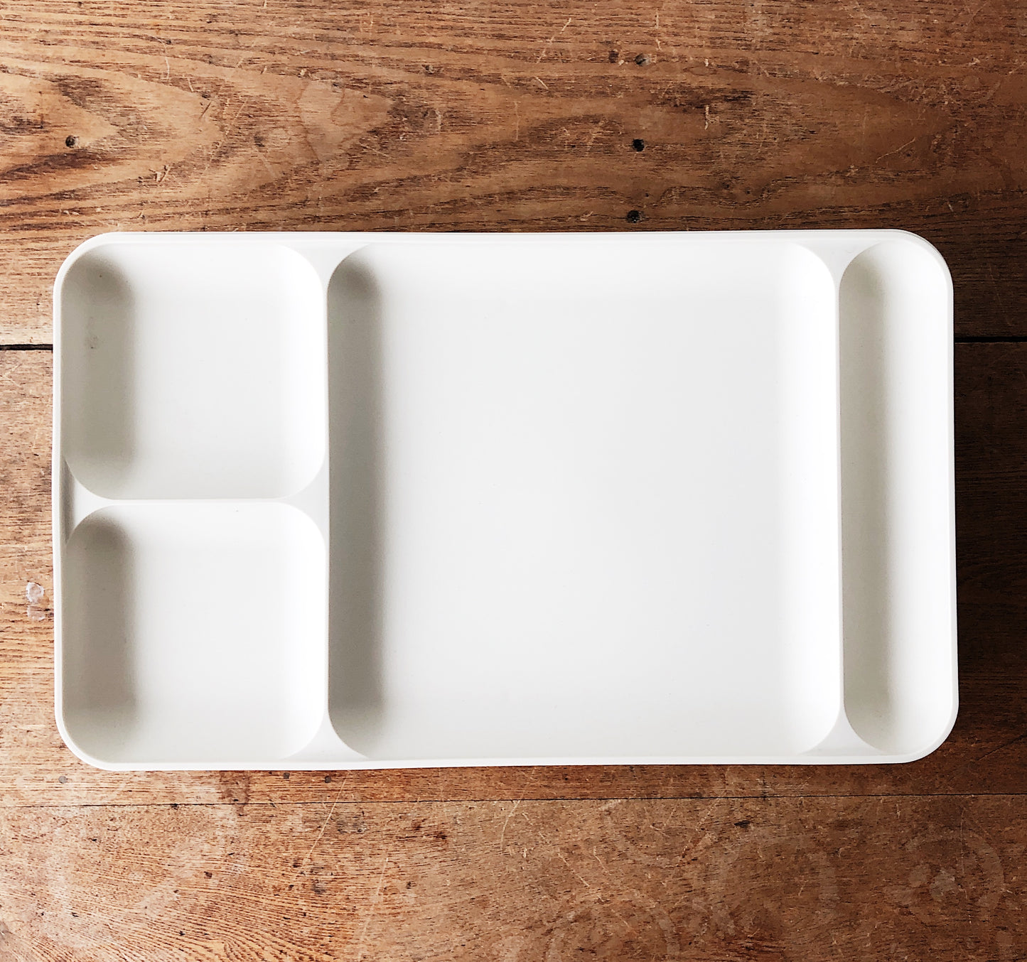 Pair Vintage Tupperware Divided Trays