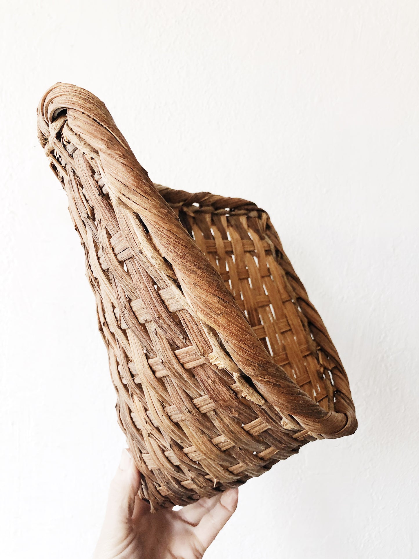 Vintage Shaker Gathering Basket