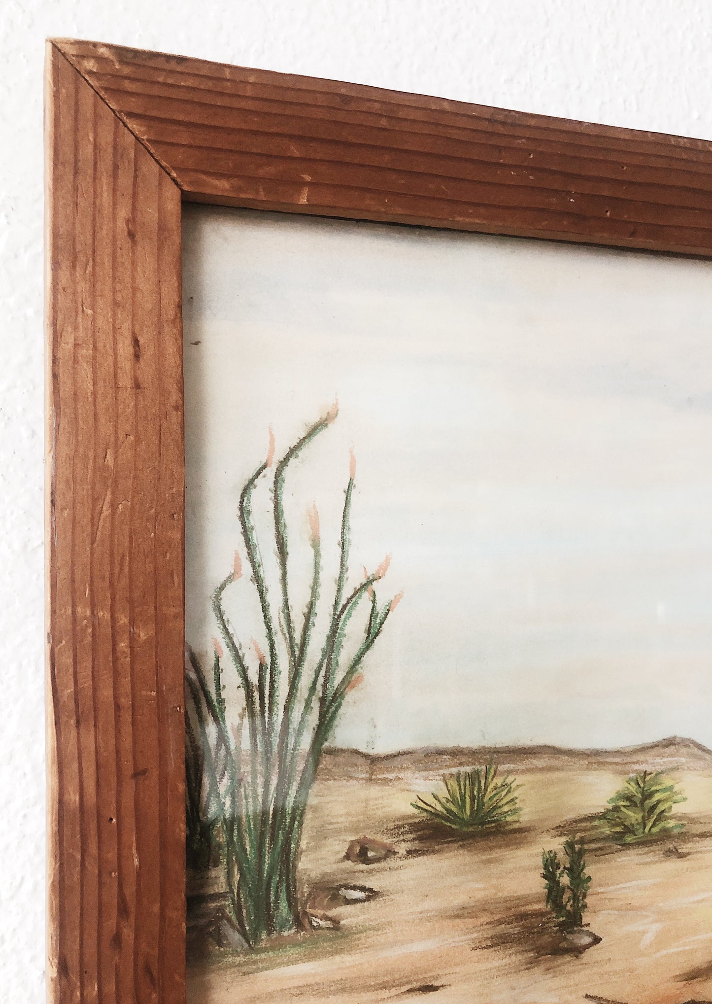 Vintage Desert Landscape