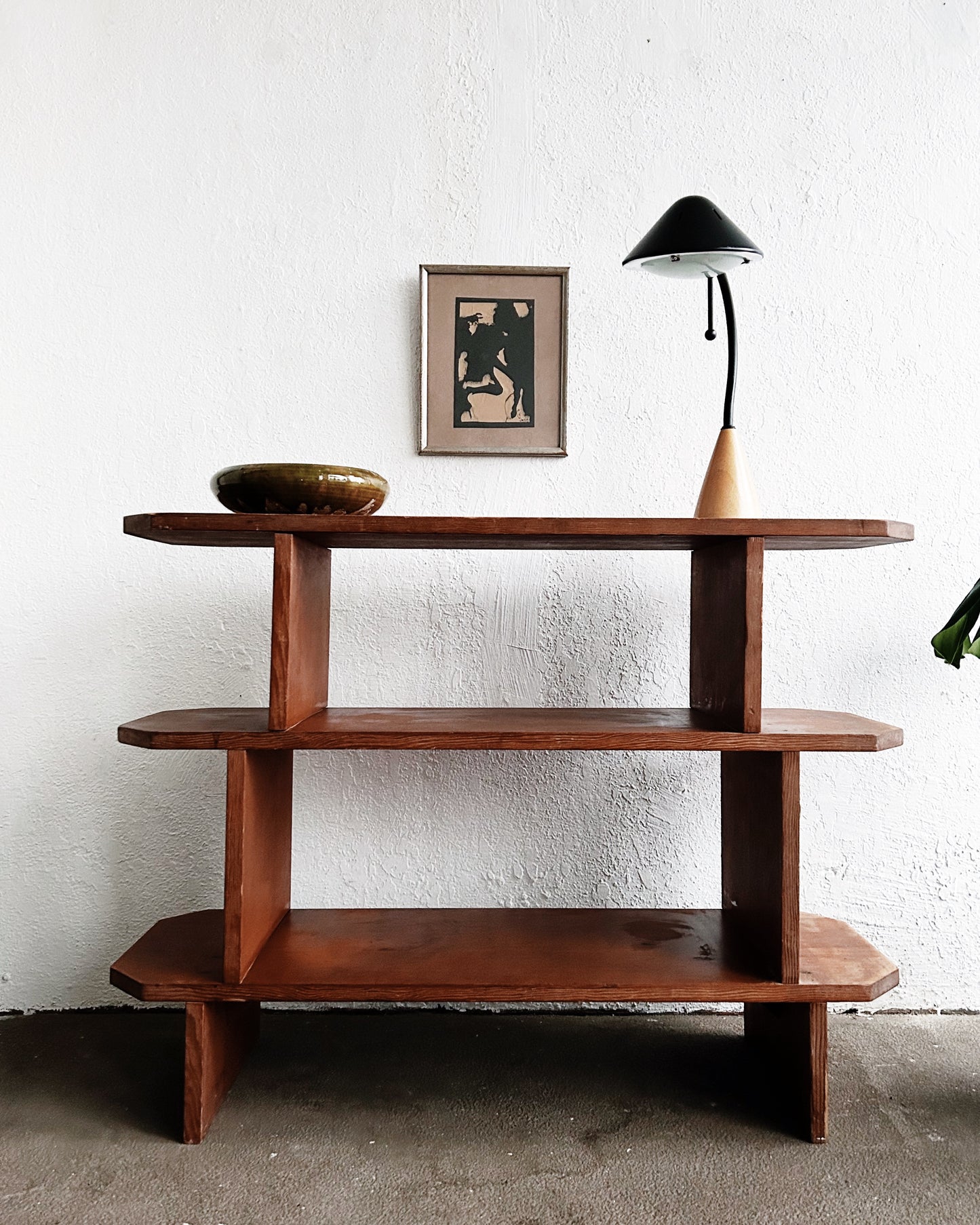 Vintage Handmade Wood Shelf