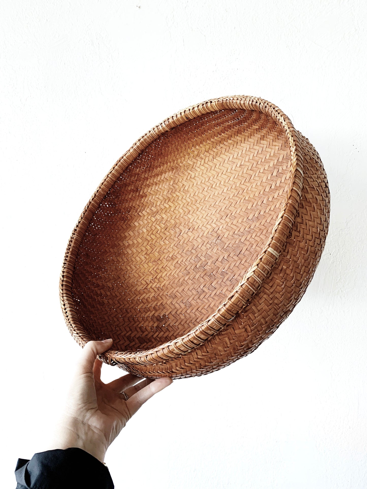 Large Vintage Gathering Basket