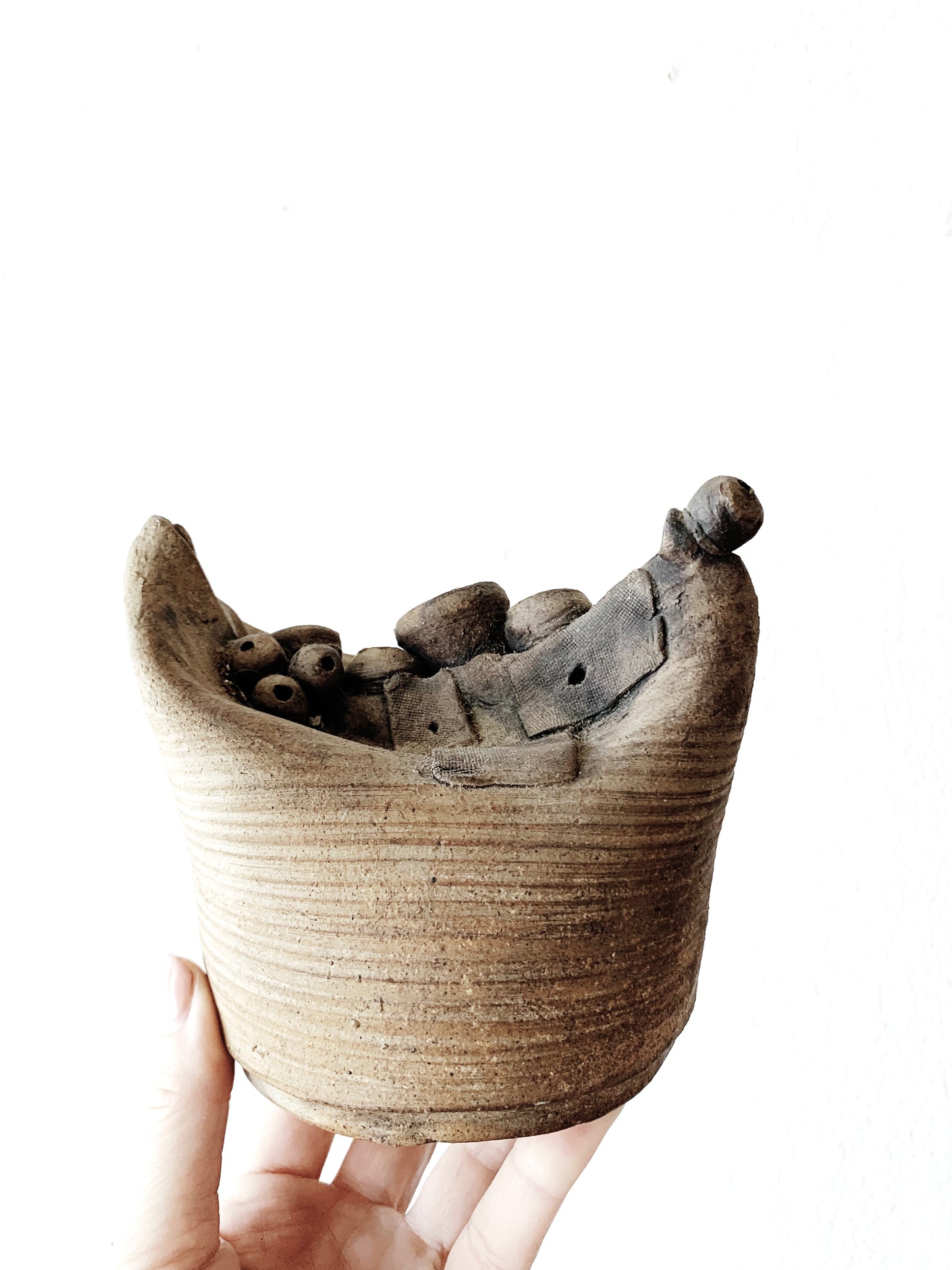 Vintage Art Pottery Vessel