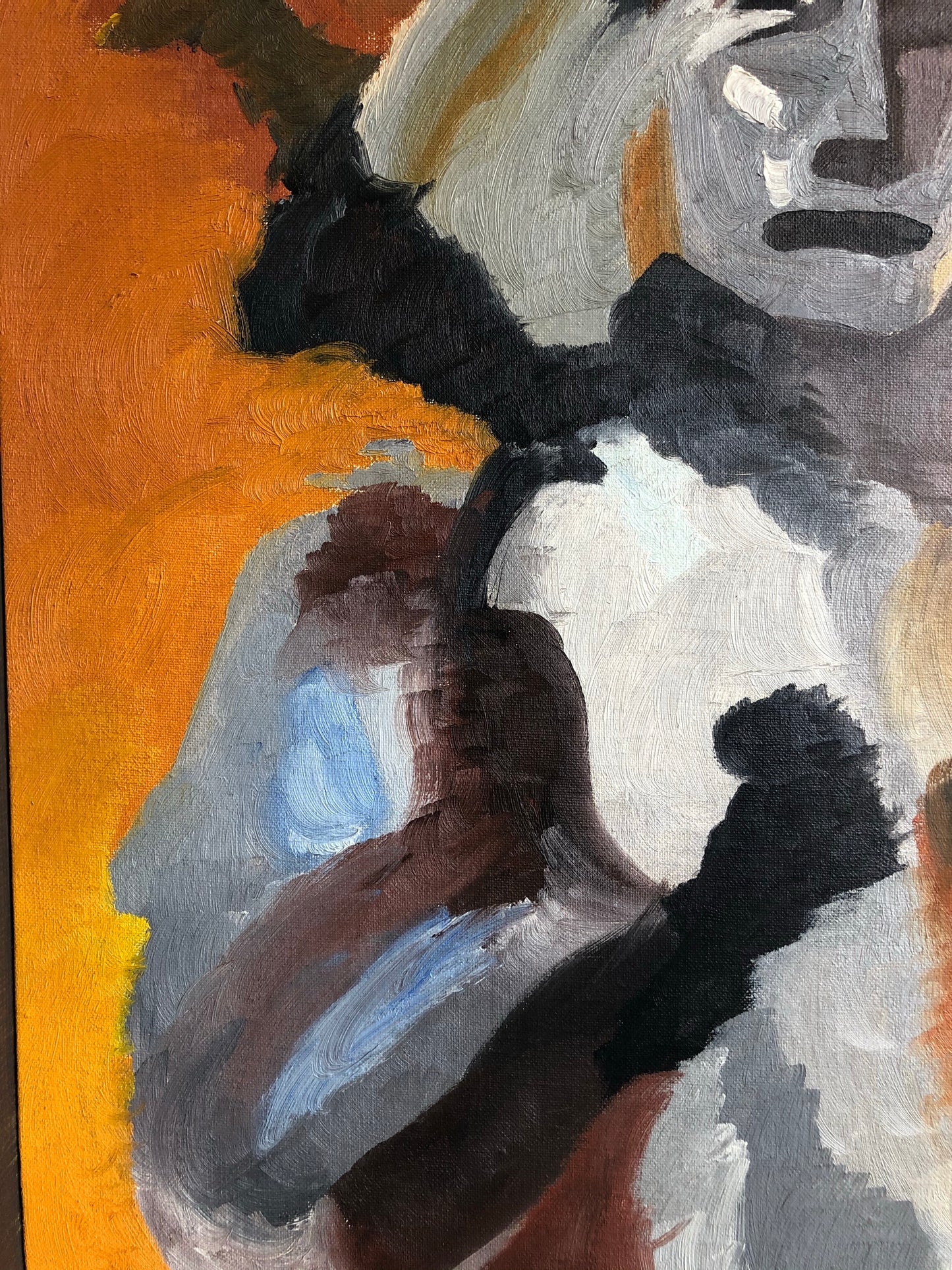 Vintage Figural Painting