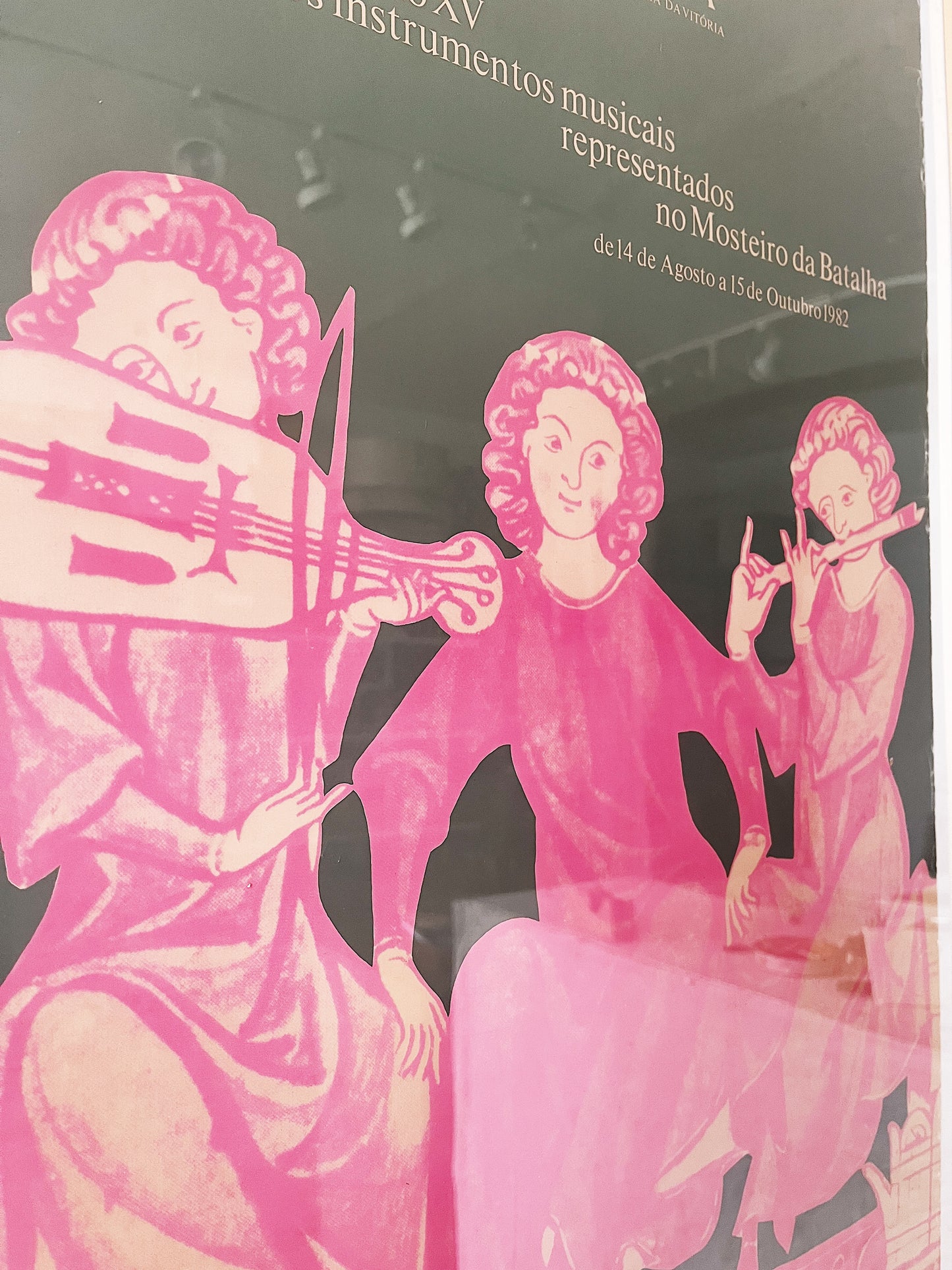 Vintage Portuguese Exhibit Poster