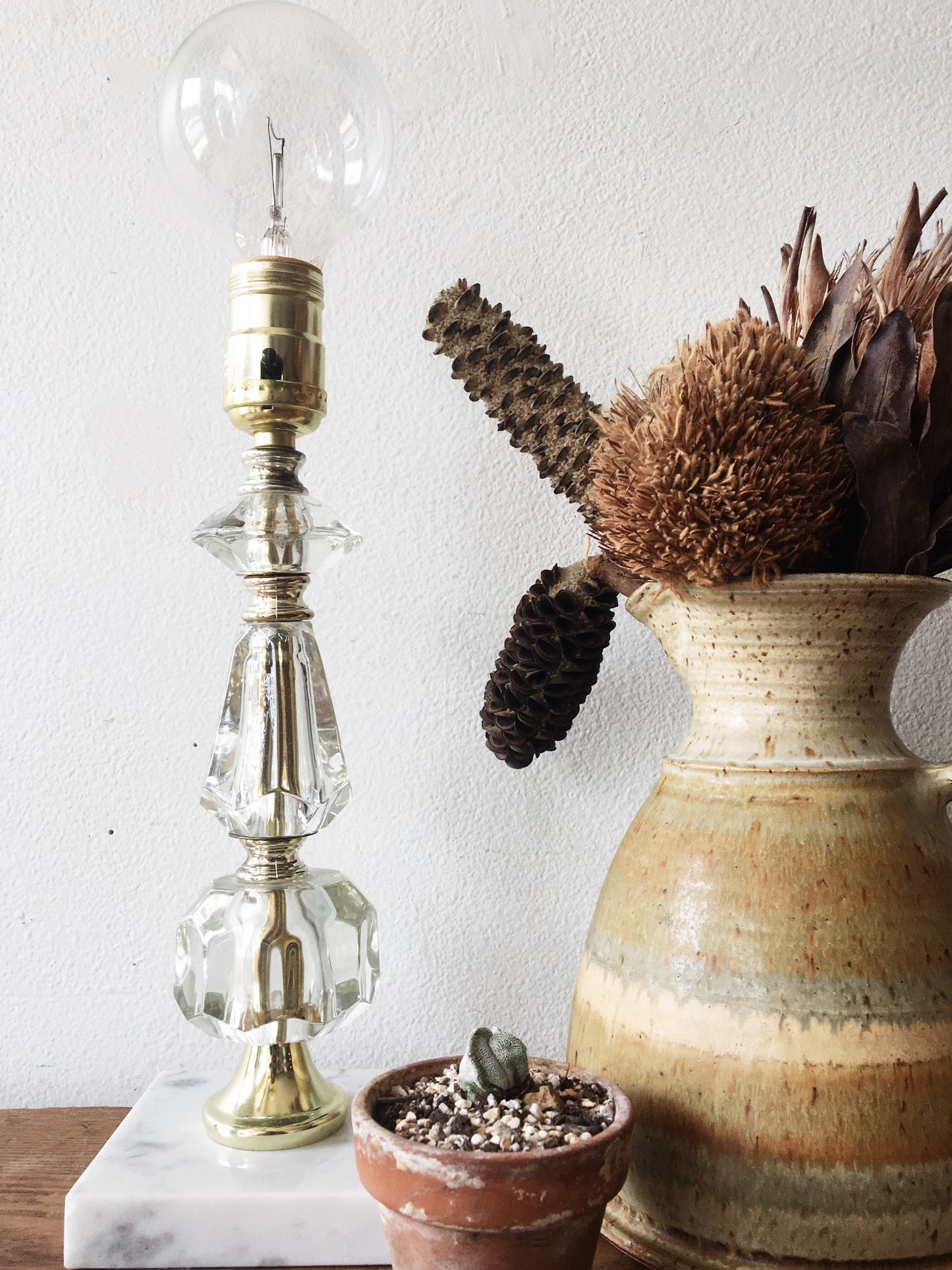 Handmade Stoneware Pitcher