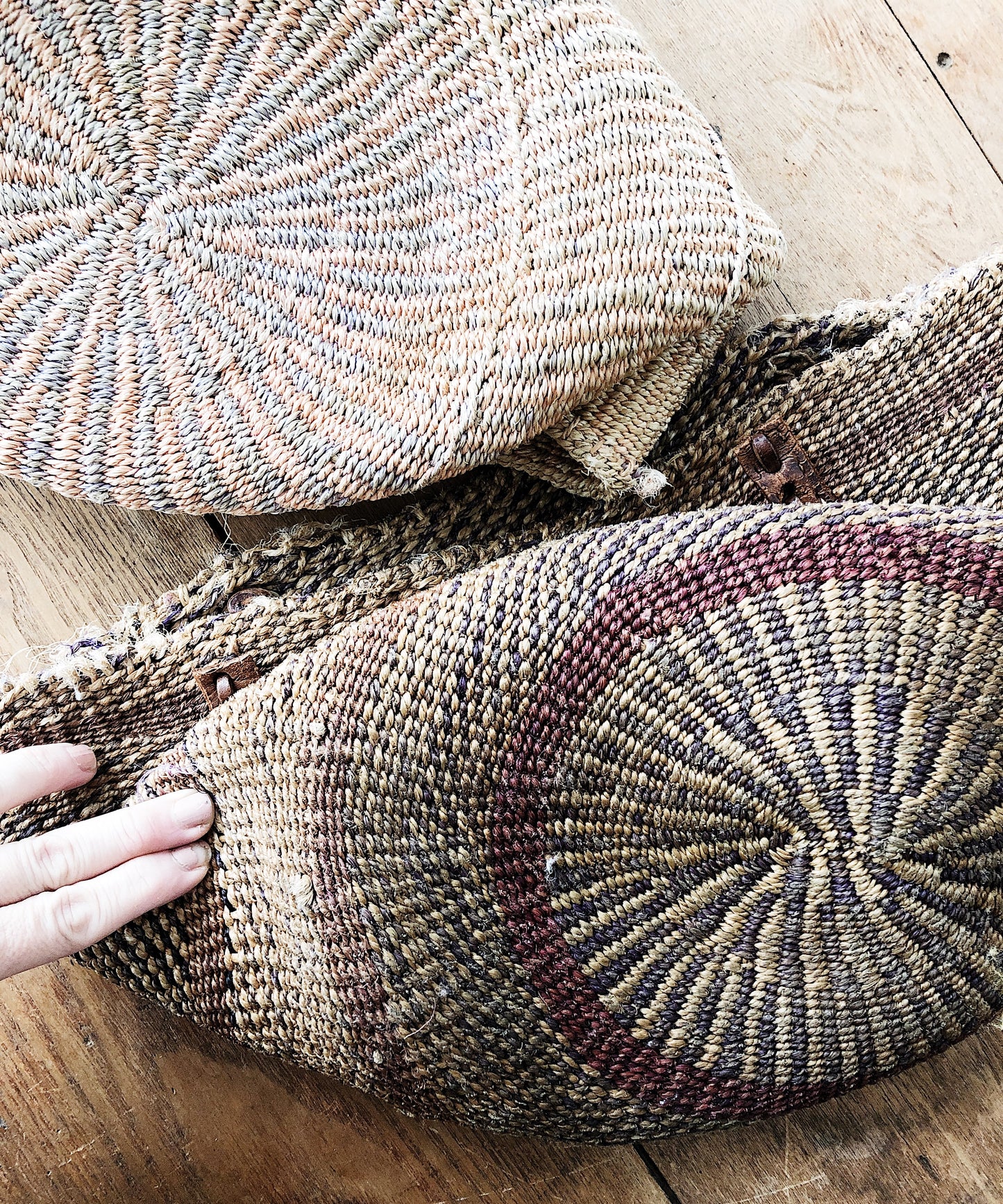 Chunky Woven Jute Basket