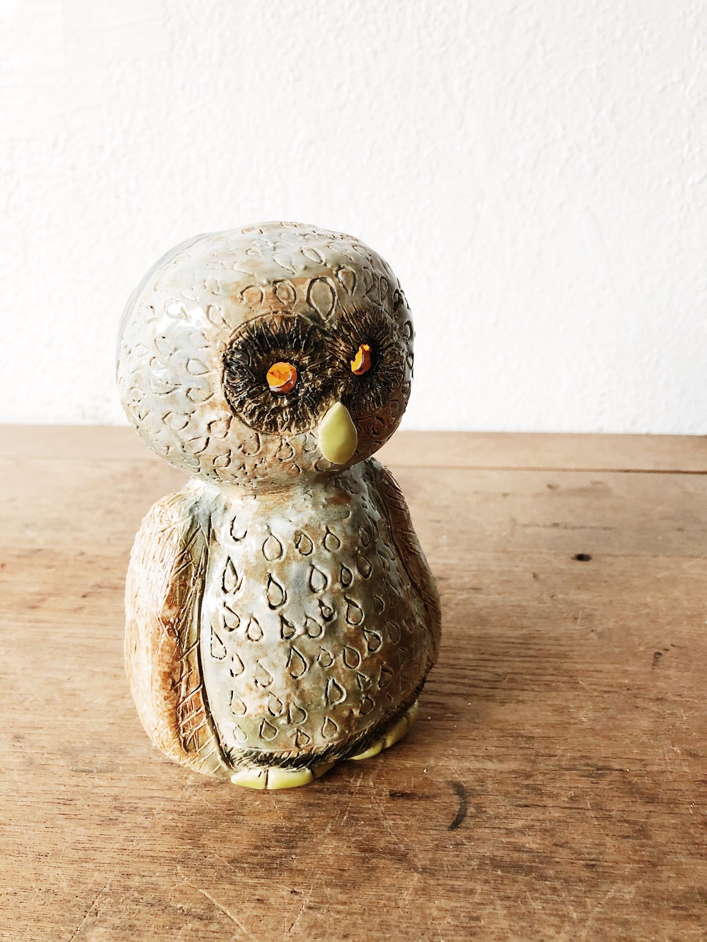 Vintage Owl Luminary