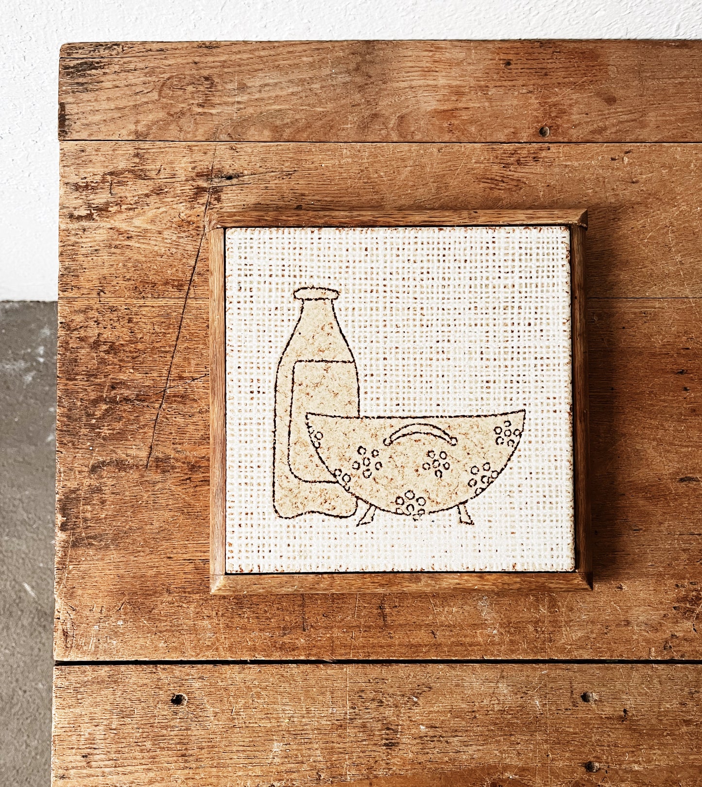 Vintage Art Tile