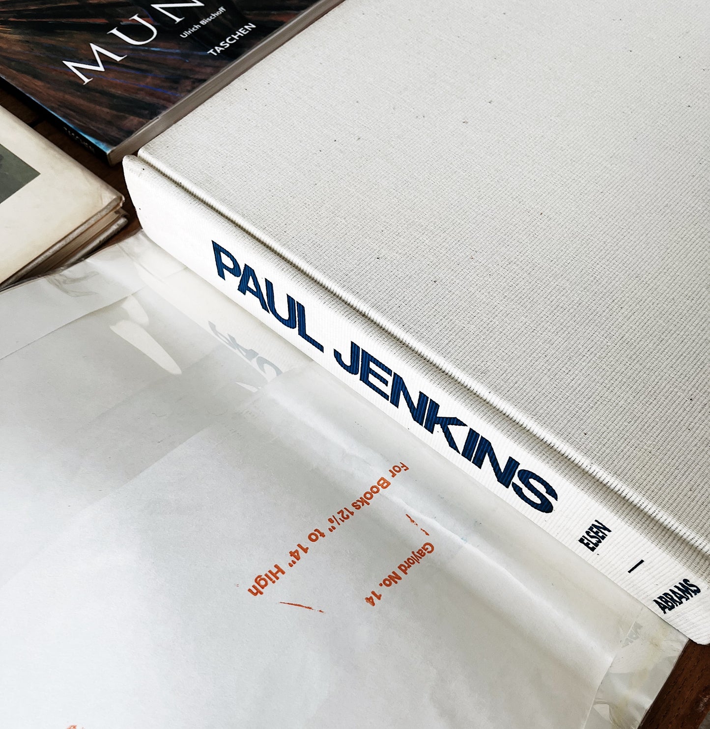 Vintage Paul Jenkins Art Book