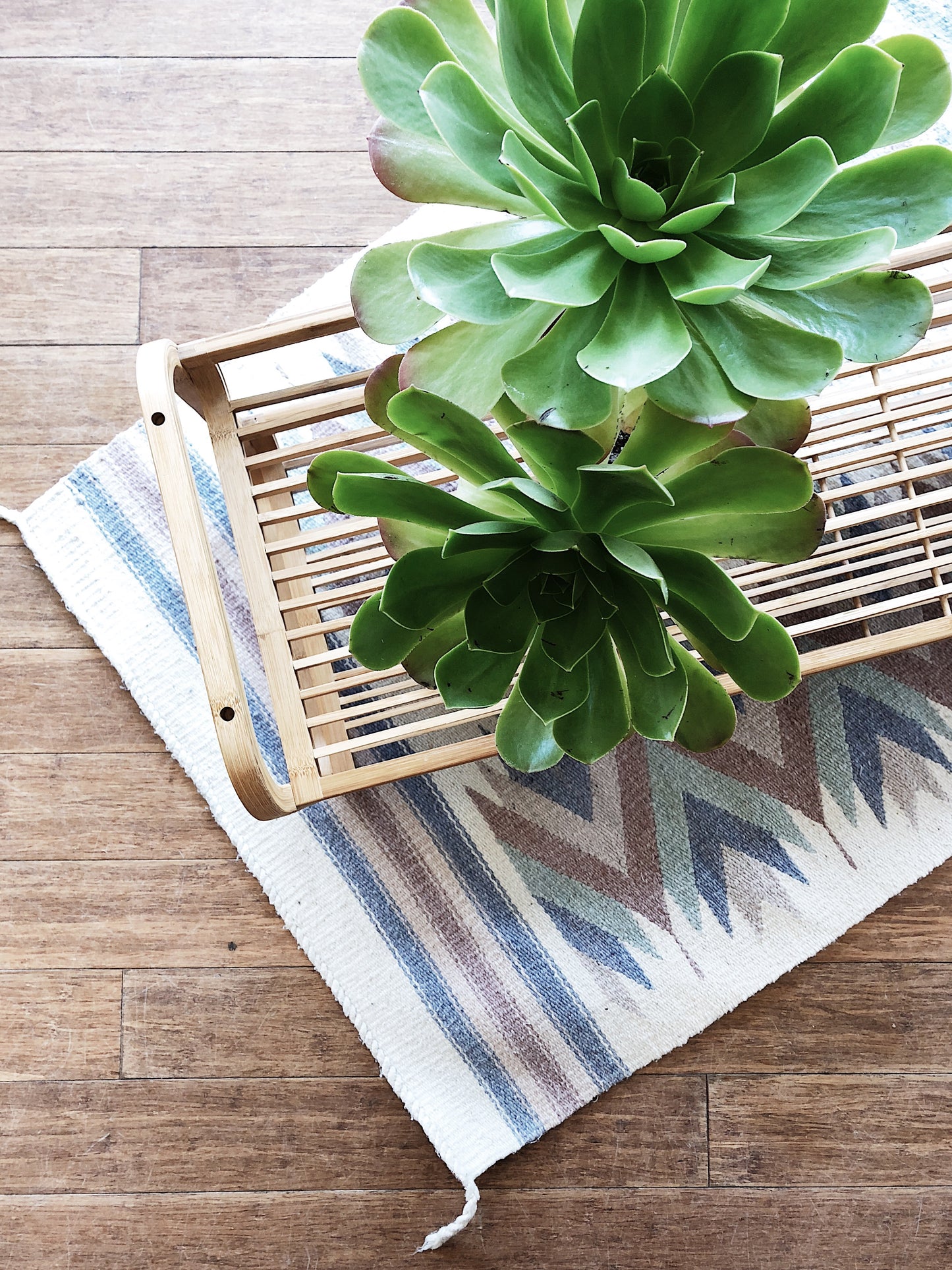 Bamboo Two Tiered Shelf