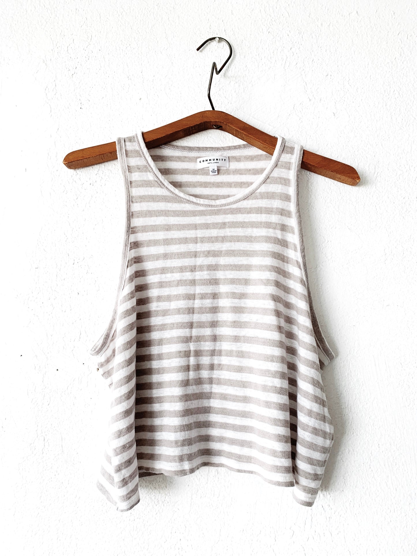 Community 100% Linen Tank Top