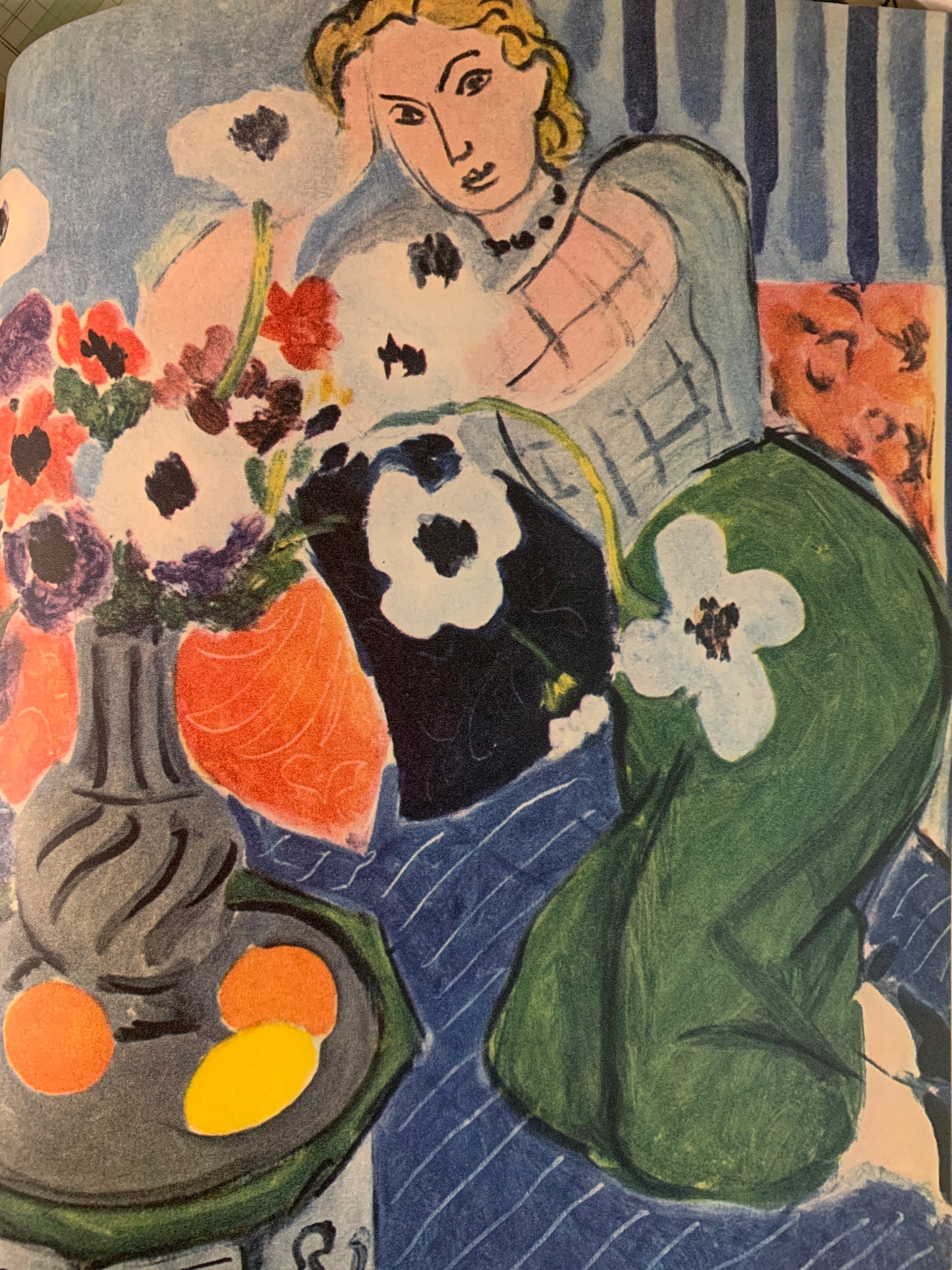 Famous Paintings Vintage Book