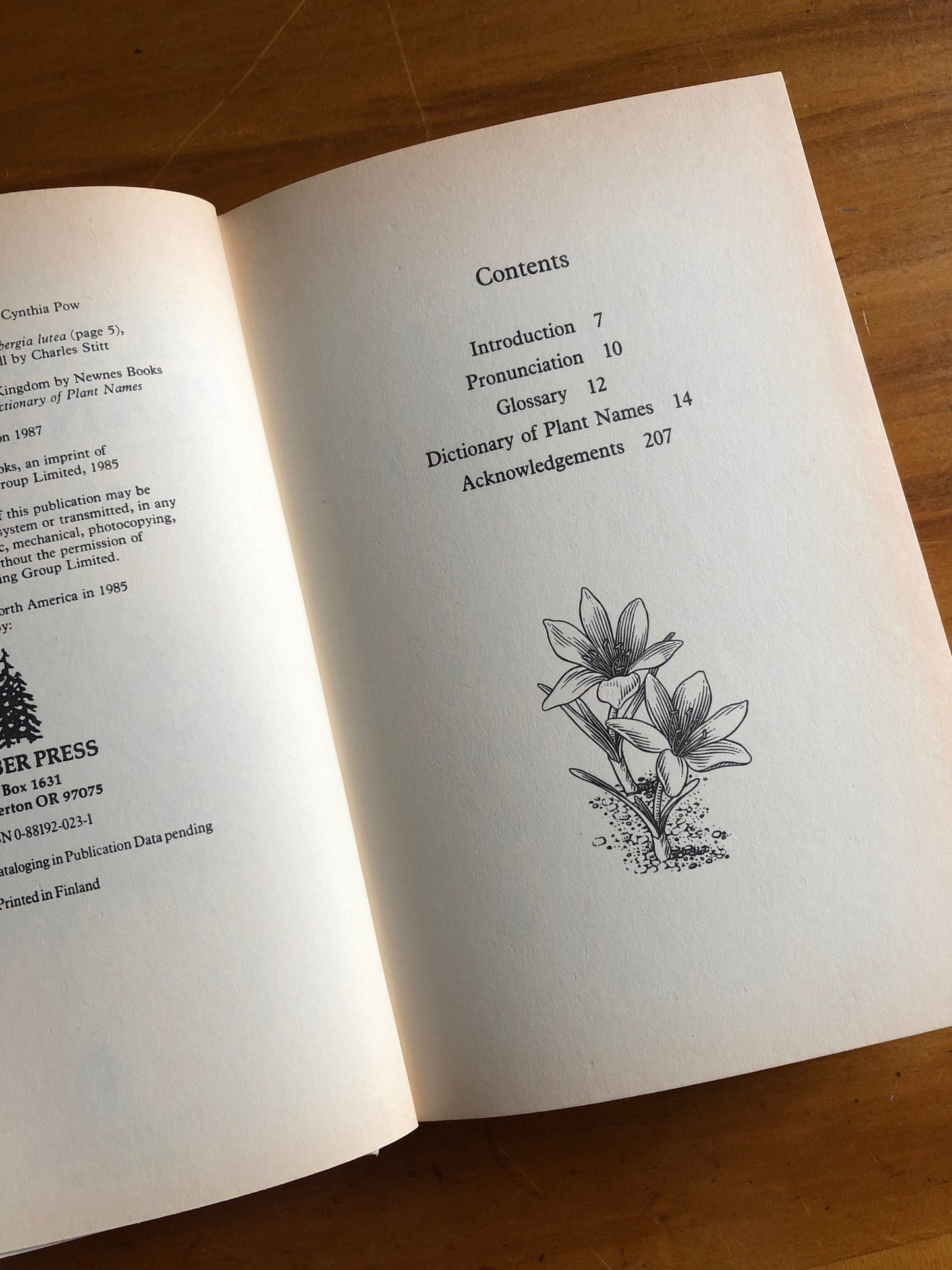 Vintage Dictionary of Plant Names