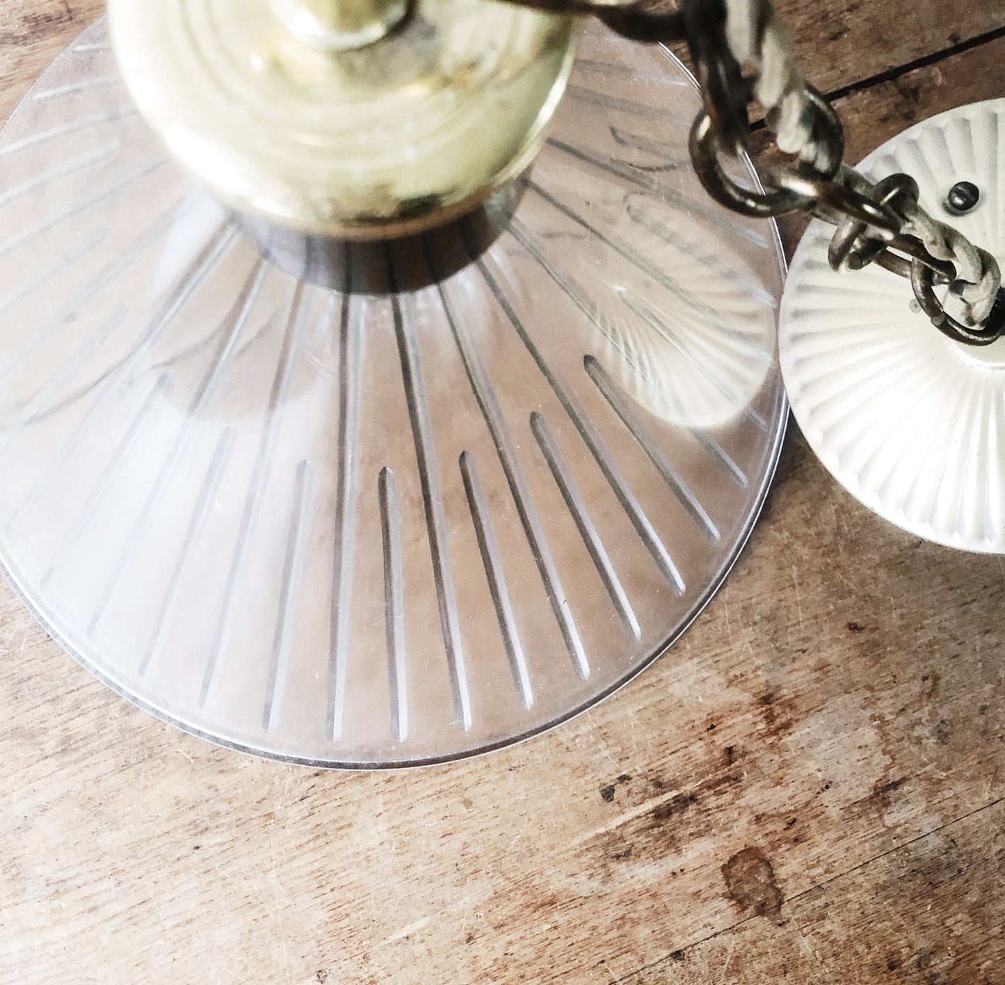 Vintage Optic Pendant Light