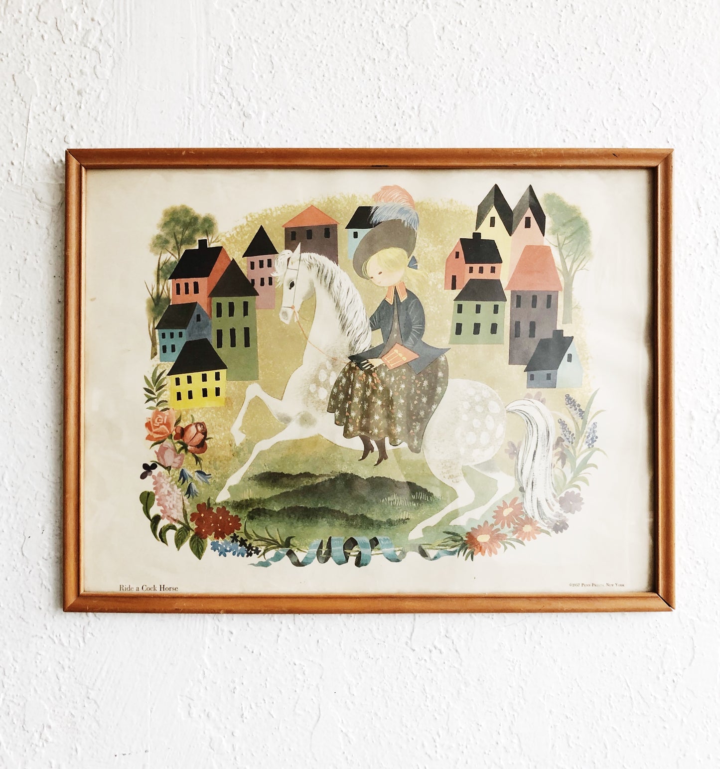 Mid Century English Litho