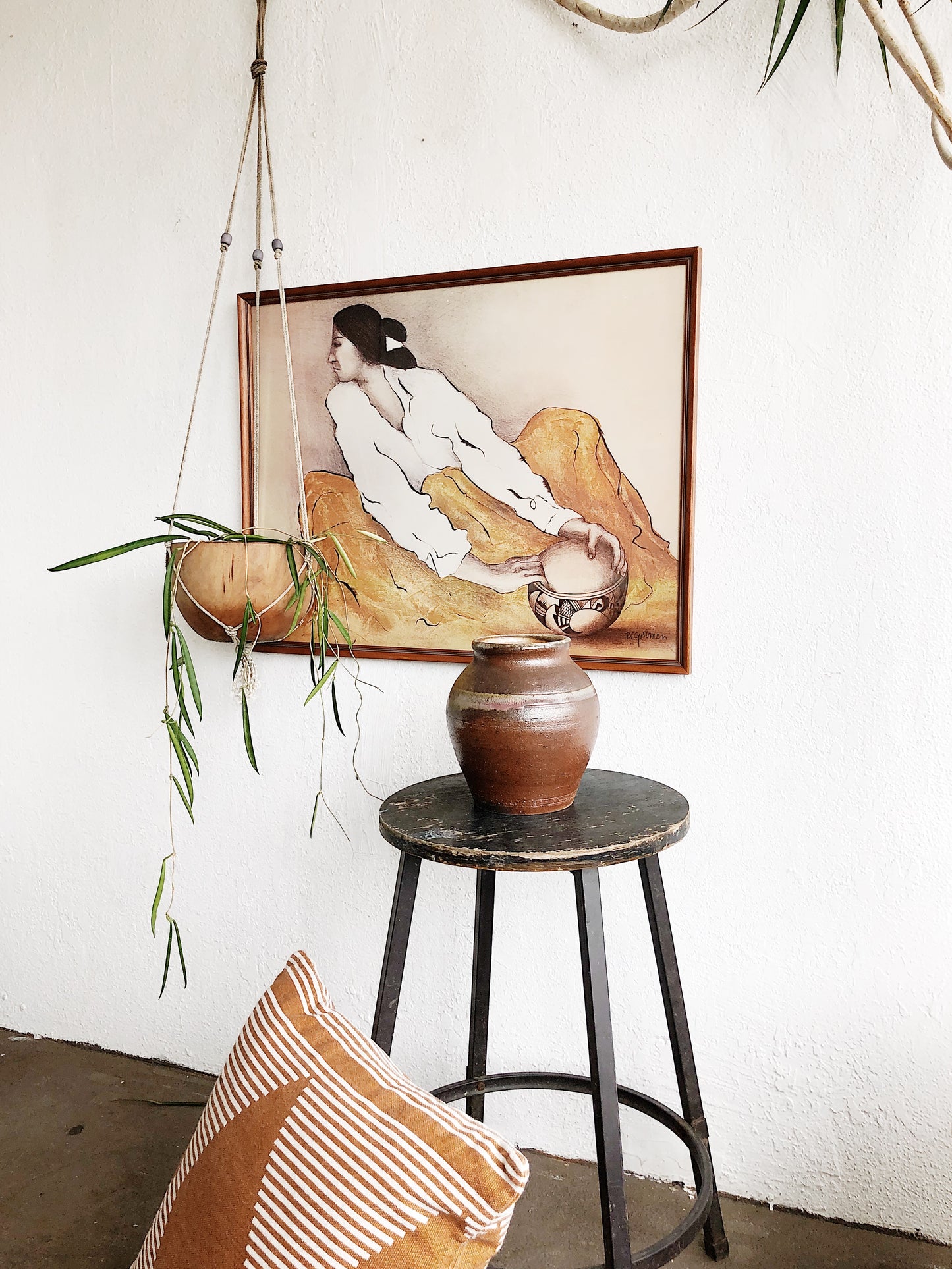 Vintage RC Gorman Litho - The Pottery Keeper