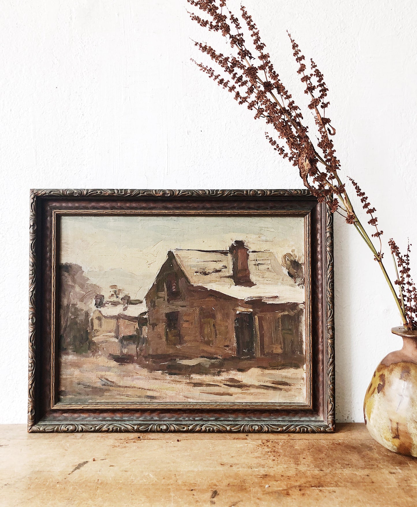 Antique Original Oil Painting