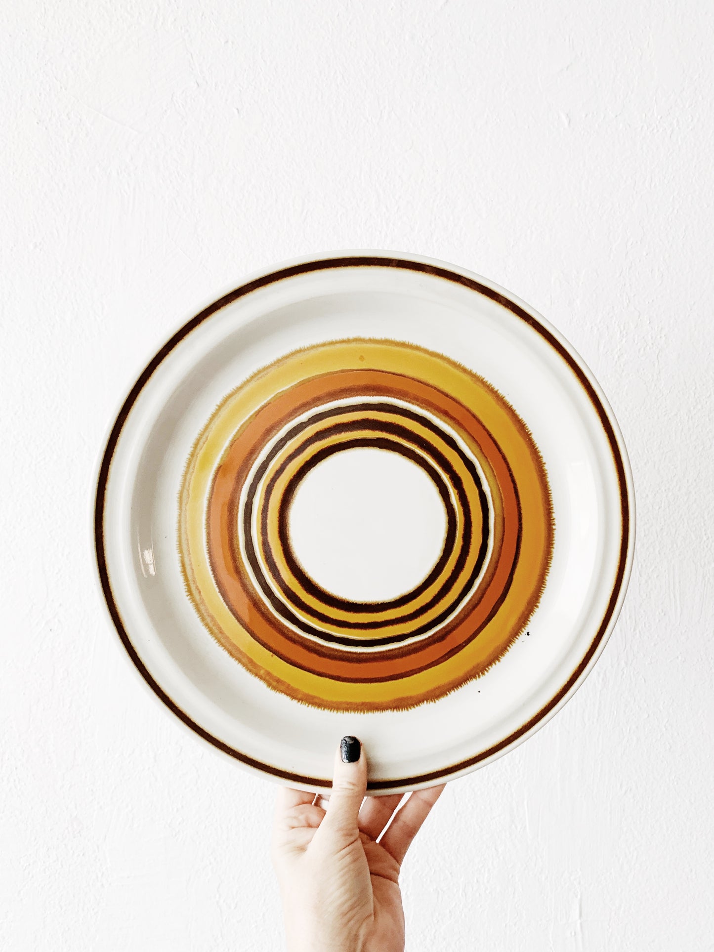 Vintage Ceramic Serving Platter Japan