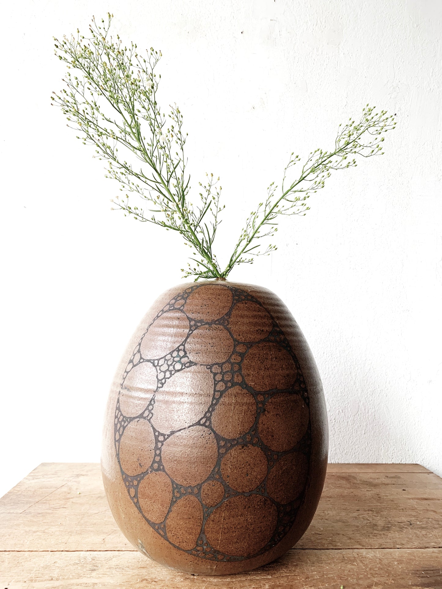 Huge Handmade Pottery Vase