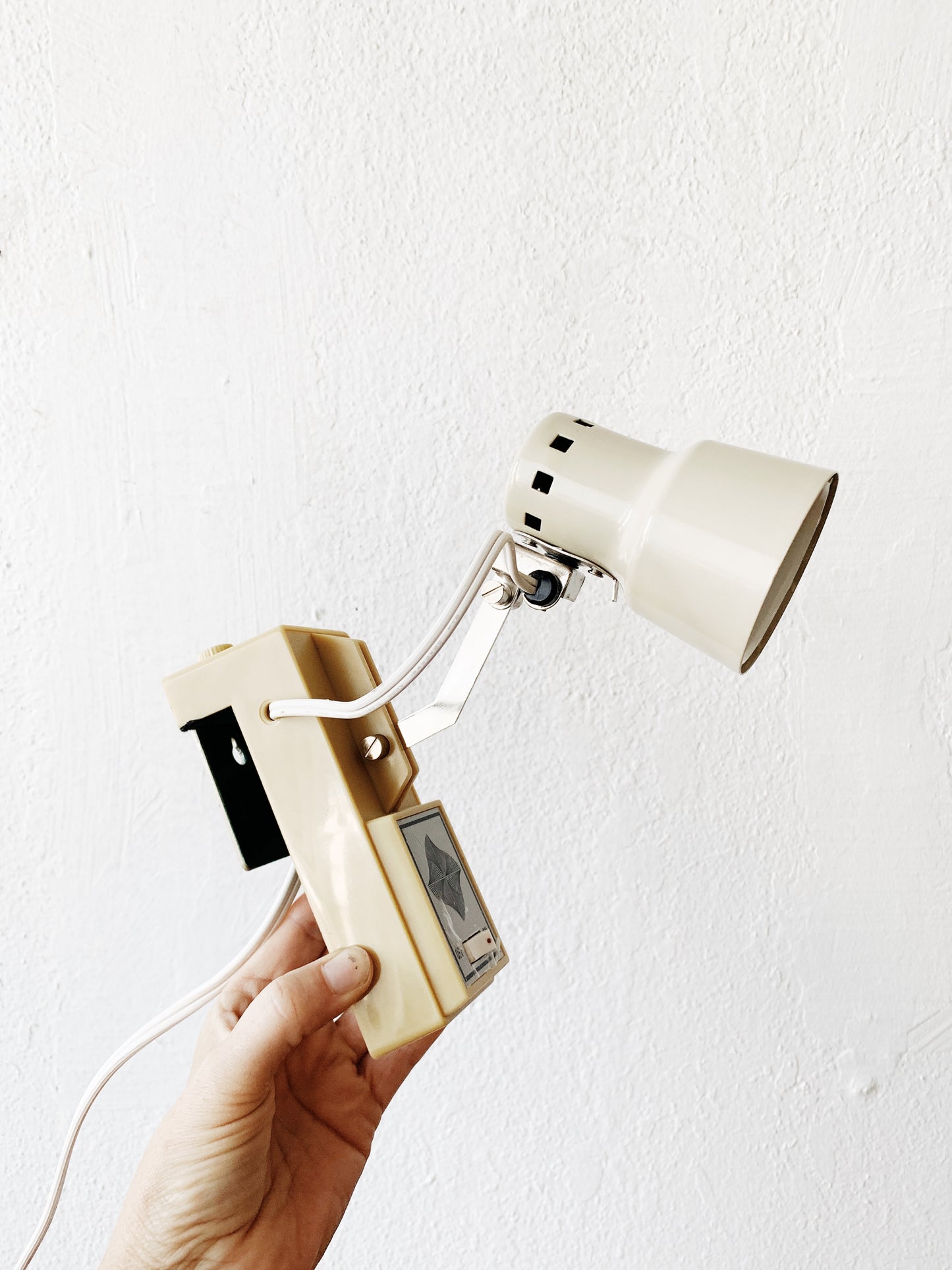 Mid Century Headboard Clamp Light