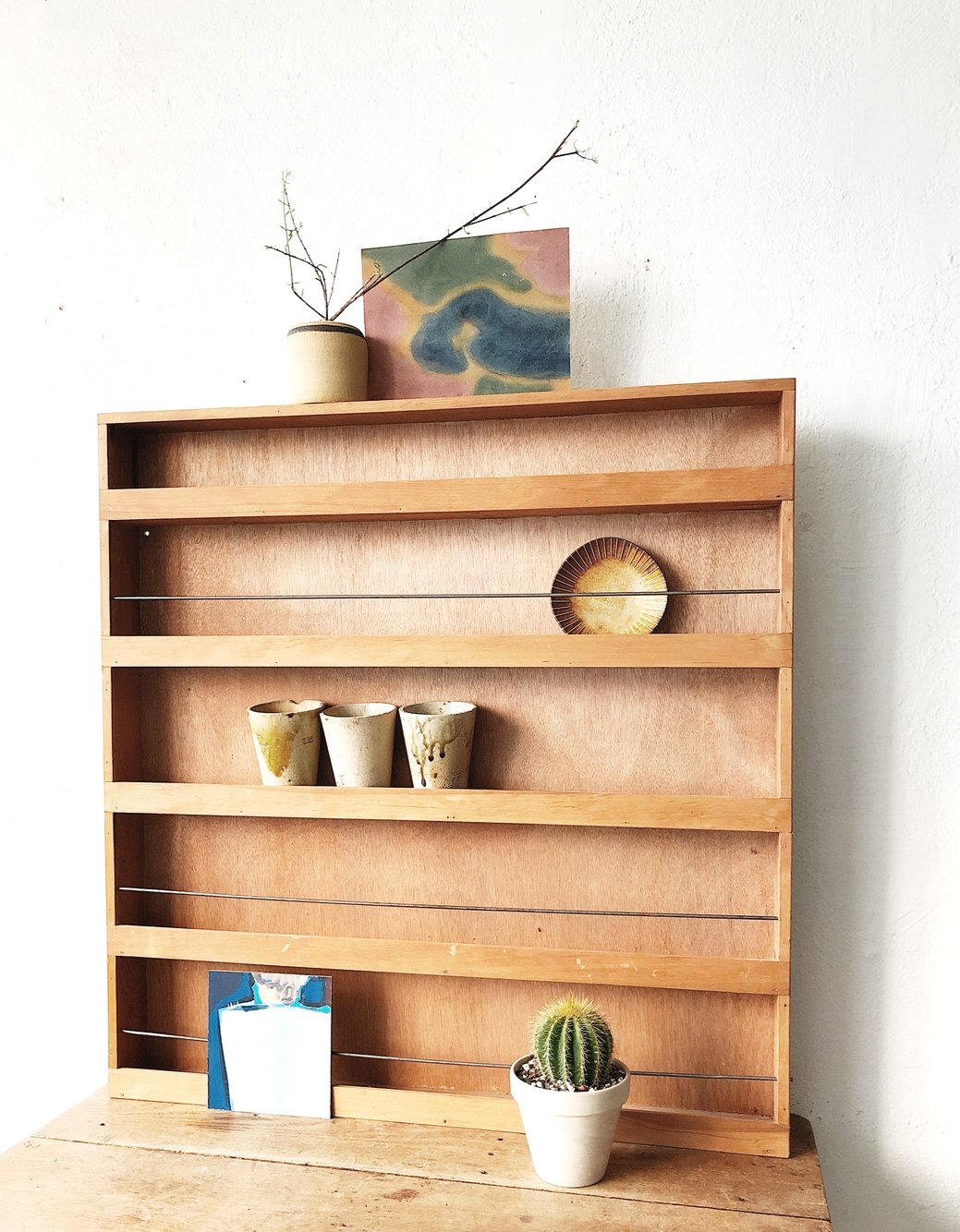 Handmade Apothecary Shelf