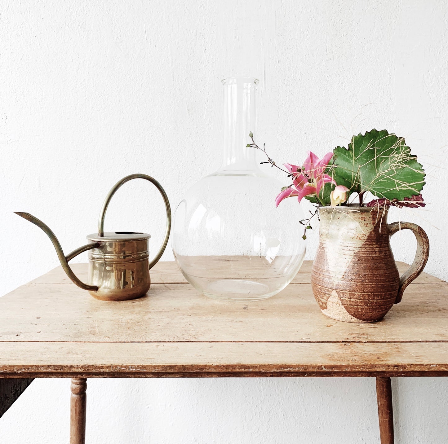 Vintage Stoneware Pitcher