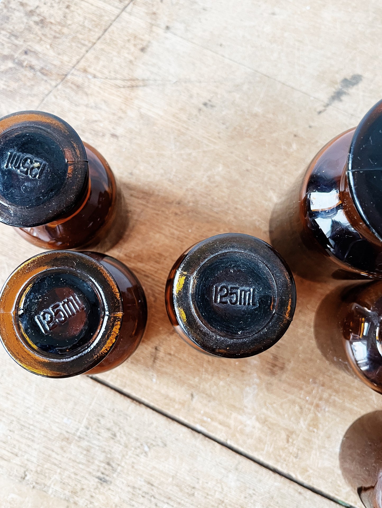 Antique Apothecary Jar Set